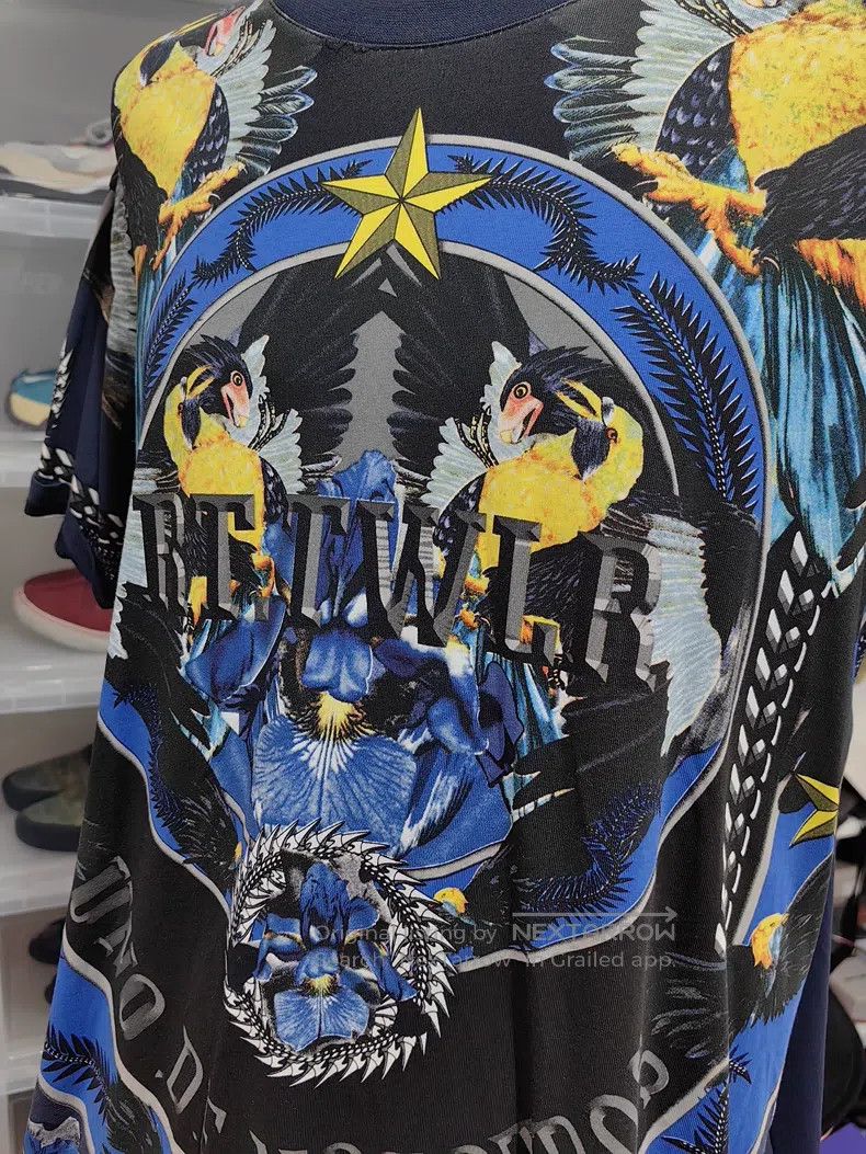 Givenchy Givenchy Classic Parrot Short Sleeve T-Shirt Size US XXS / EU 40 - 3 Thumbnail