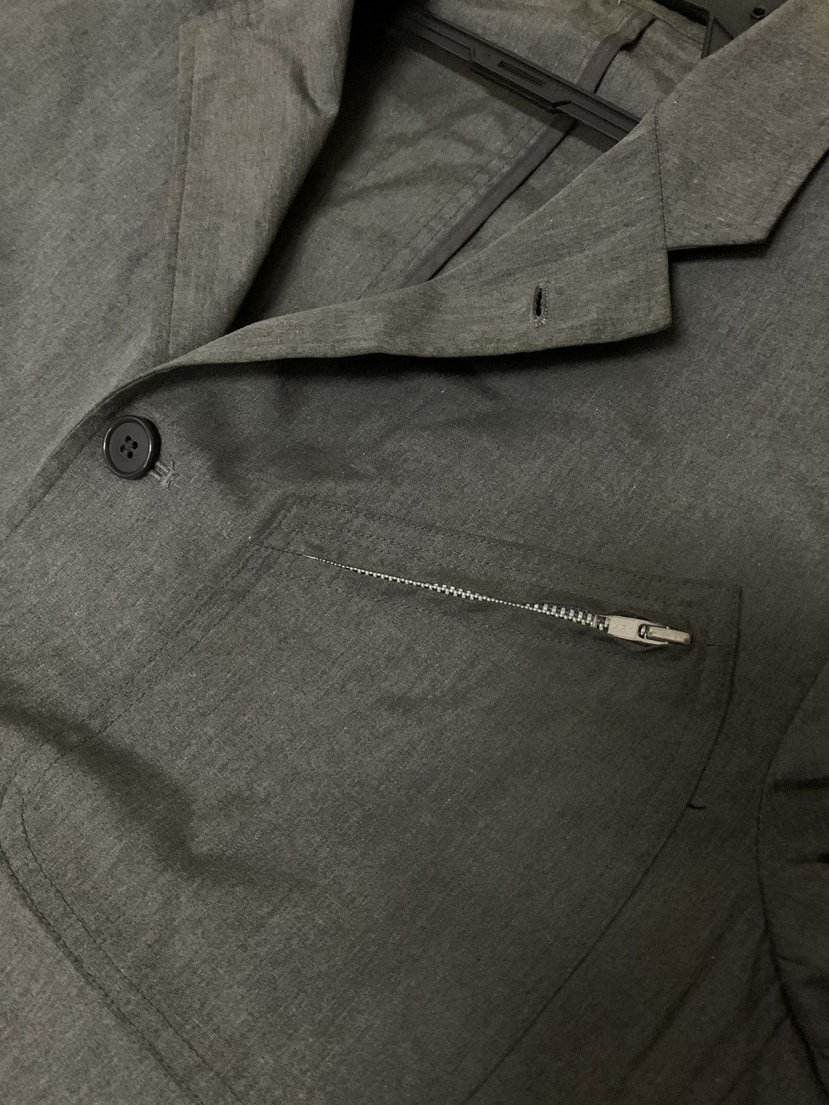 Issey Miyake 💥Avant Garde Beams Blazer Button Jacket Size US M / EU 48-50 / 2 - 2 Thumbnail
