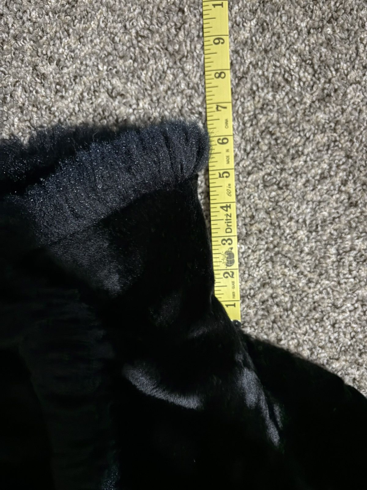 Vintage Vintage Borgazia Styled By Fairmoor Black Faux Fur Jacket Size S / US 4 / IT 40 - 11 Thumbnail