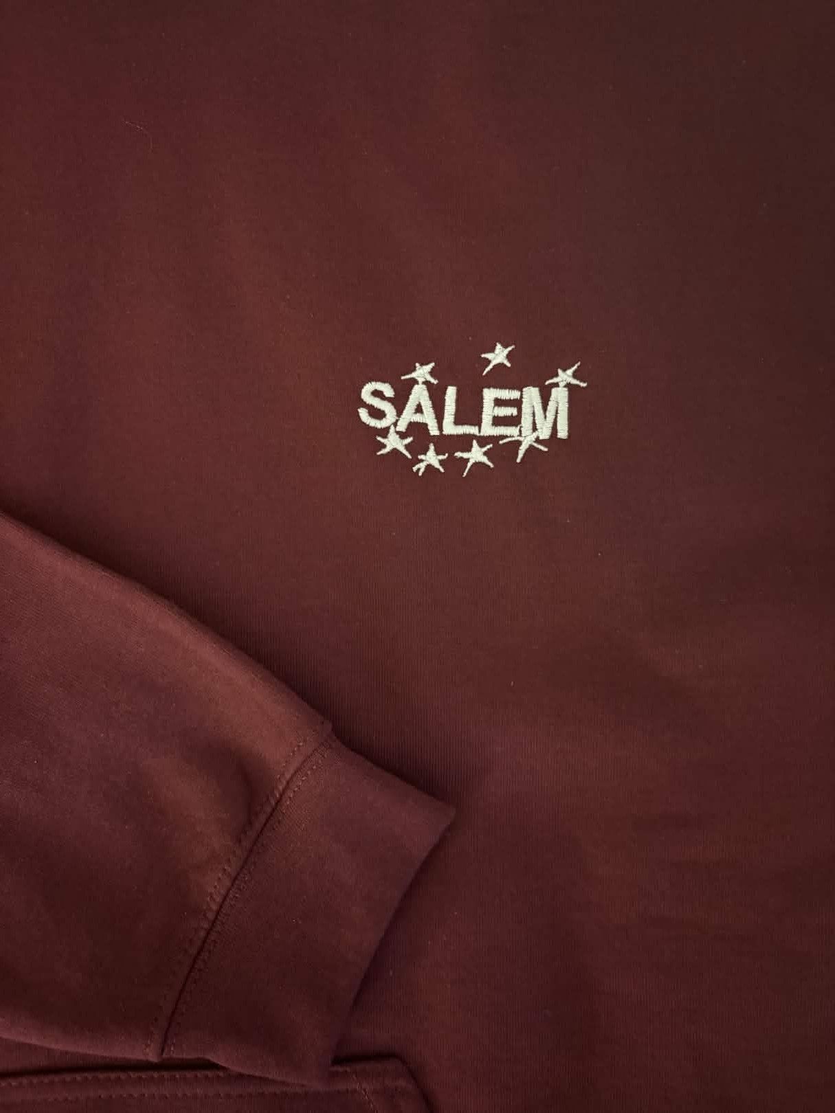 S4LEM S4LEM MIDWEST HOODIE BURGUNDY MEDIUM Size US M / EU 48-50 / 2 - 3 Thumbnail