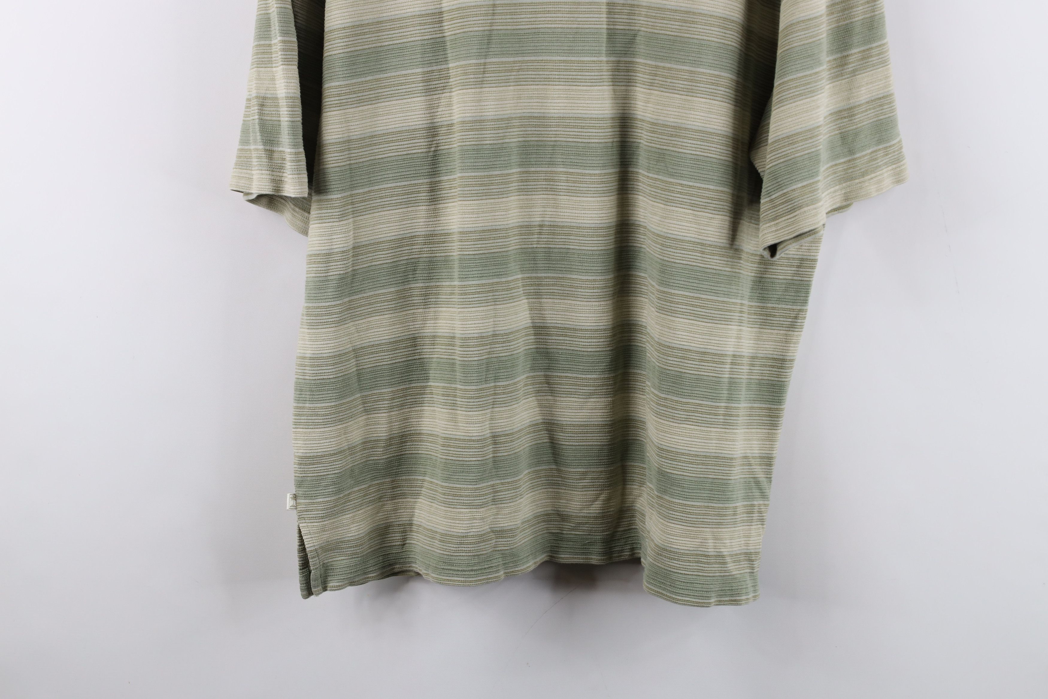 Tommy Bahama Vintage Tommy Bahama Striped Looped Collar Knit Polo Shirt Size US L / EU 52-54 / 3 - 13 Thumbnail