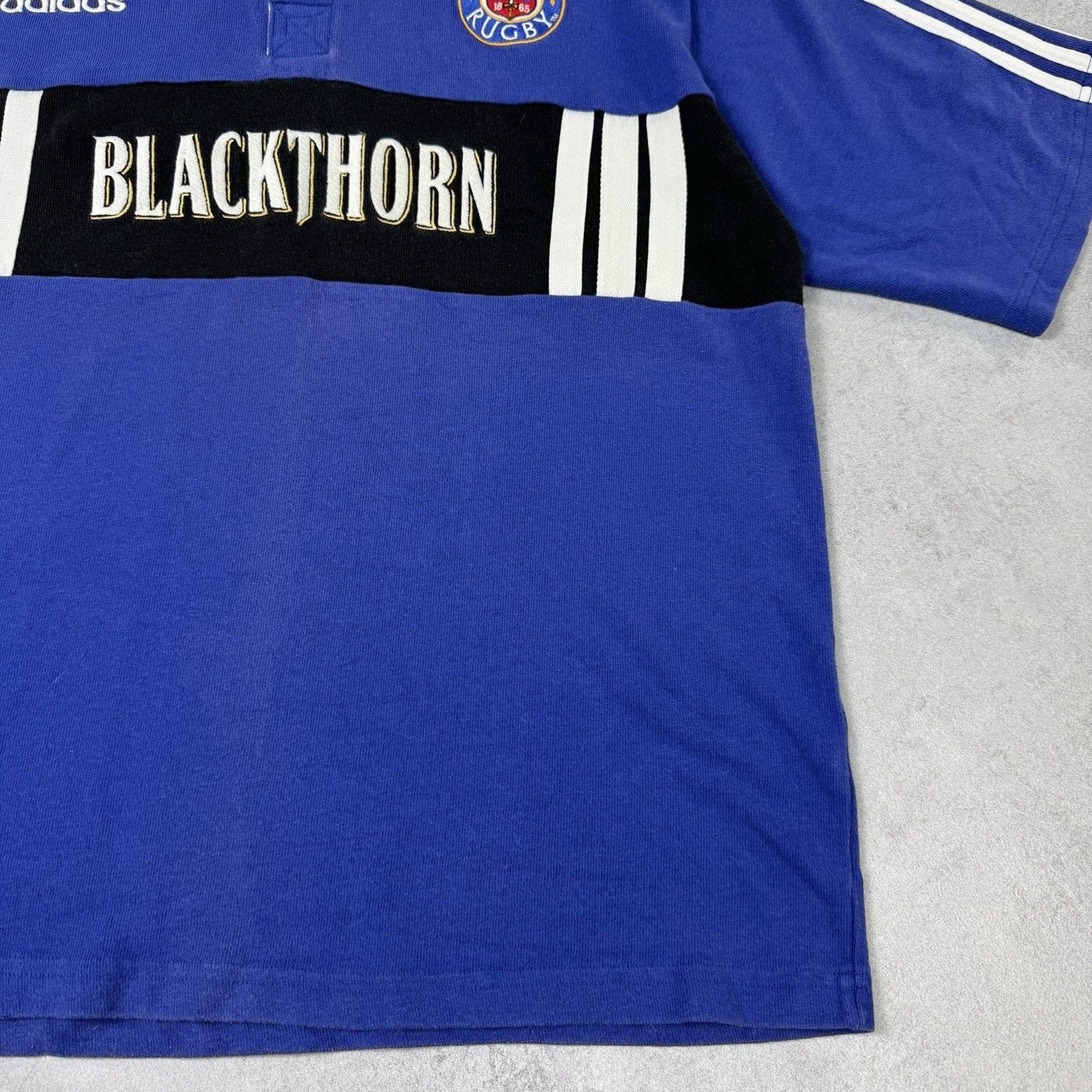 Adidas Vintage Adidas 1999 Bath Rugby Jersey Size XL Blue Men Size US XL / EU 56 / 4 - 8 Thumbnail