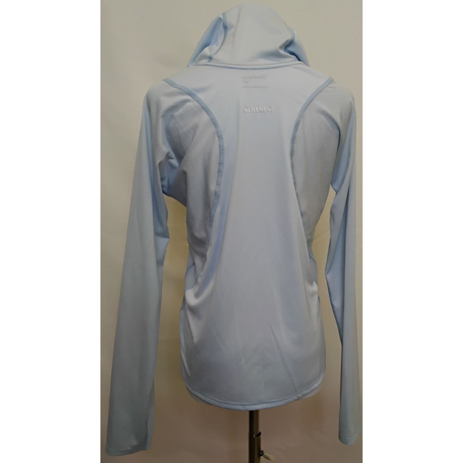 Simms Simms Tech Hoody Women's S Light Blue Long Sleeve #Z5059 Size S / US 4 / IT 40 - 4 Thumbnail