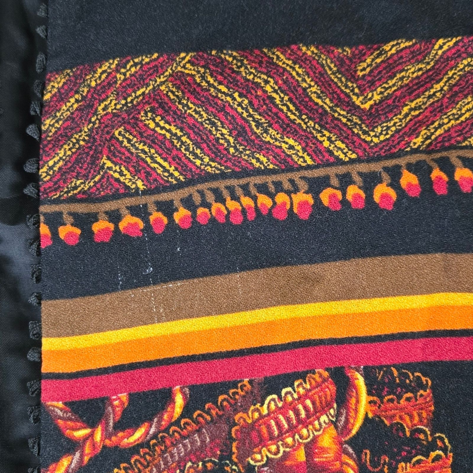 Vintage Vintage 80s Tapestry Print Skirt Set Size 12 Size 34" / US 12 / IT 48 - 7 Thumbnail