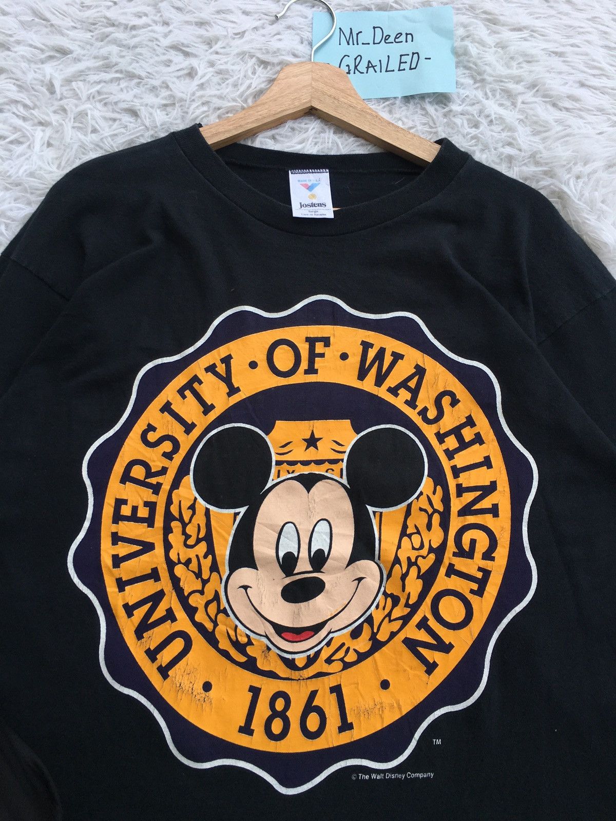 Vintage Rare Vintage University of Washington Longsleeve Shirt Size US L / EU 52-54 / 3 - 7 Thumbnail