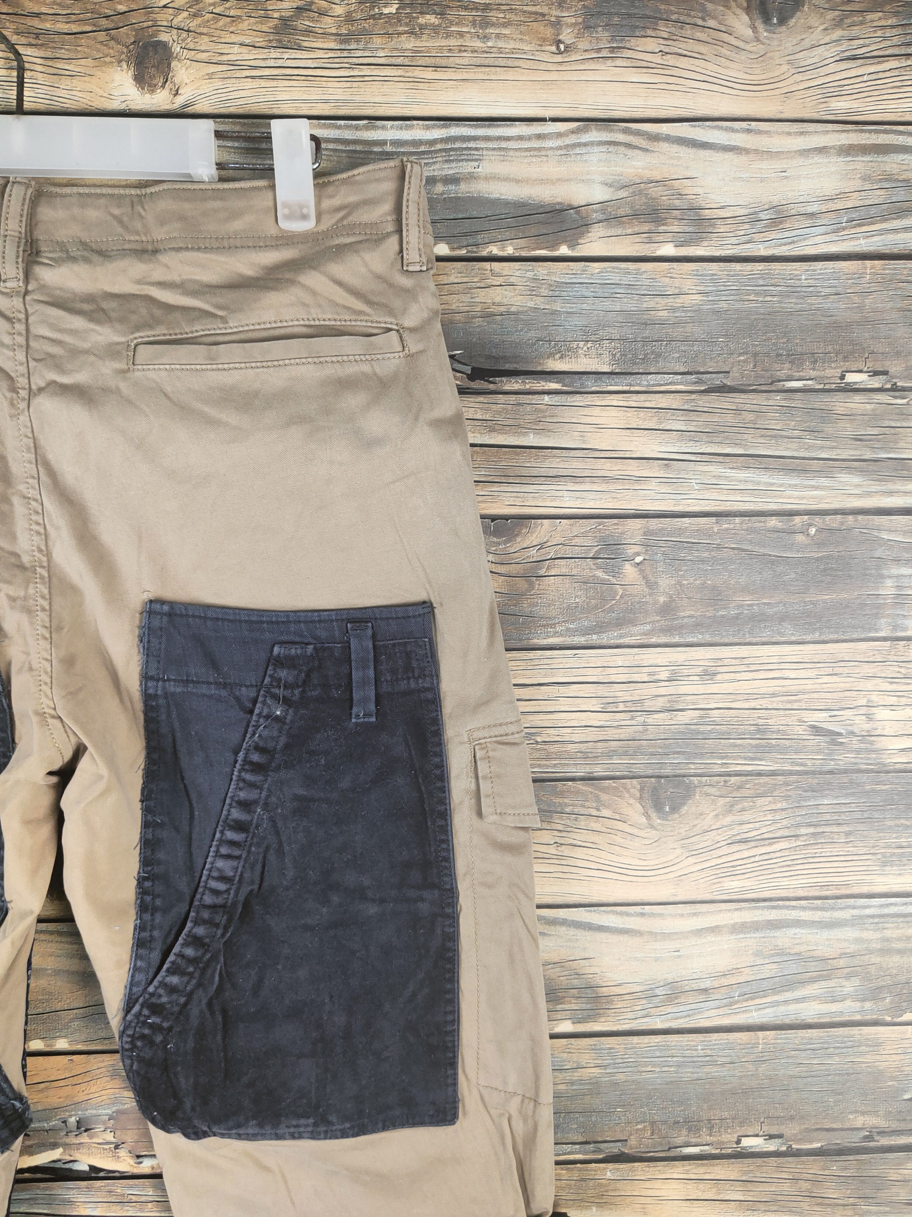 Japanese Brand DL Uniqlo Beige Multipocket Custom Pants #46-025 Size US 32 / EU 48 - 10 Thumbnail