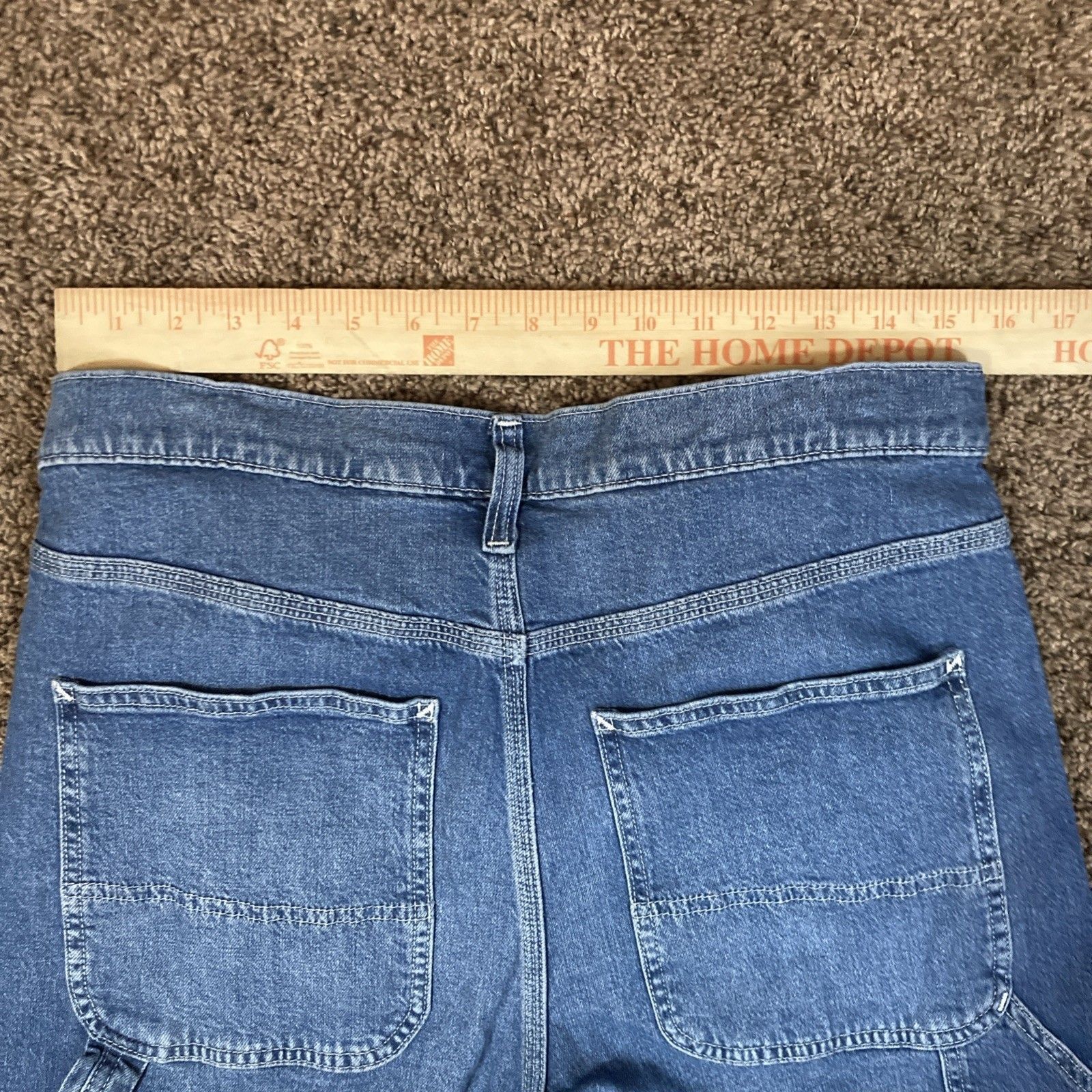 Gap Y2K Gap 90s Loose Carpenter Denim Jeans Mens Size 29 8R Size US 29 - 10 Thumbnail