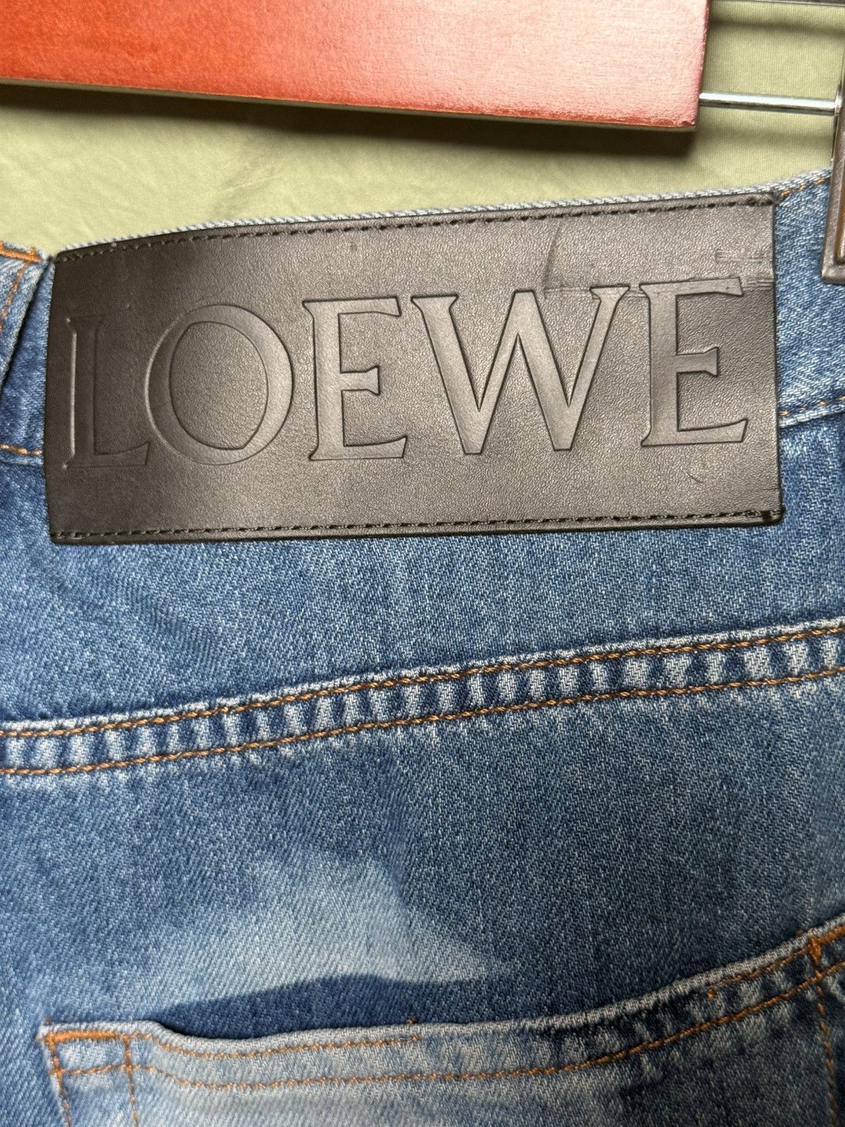 Loewe Loewe Distressed Butt Jeans Size US 32 / EU 48 - 9 Thumbnail