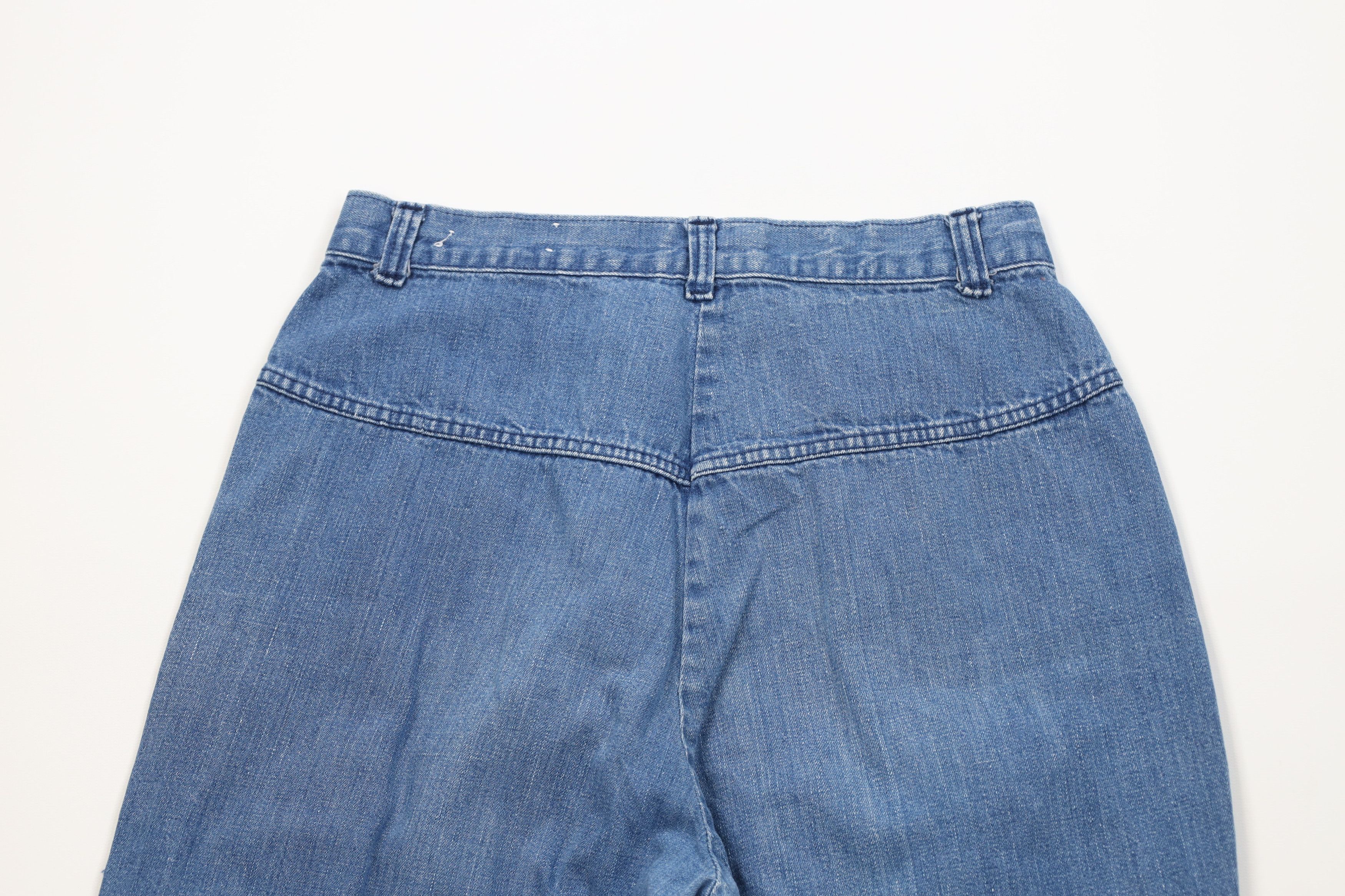 Vintage Vintage 70s Streetwear Flower Bell Bottoms Jeans USA Size 28" / US 6 / IT 42 - 11 Thumbnail