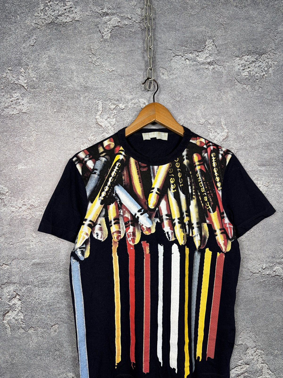 Iceberg Vintage Iceberg Dripping Crayon Print T-shirt Size M Size US M / EU 48-50 / 2 - 2 Thumbnail
