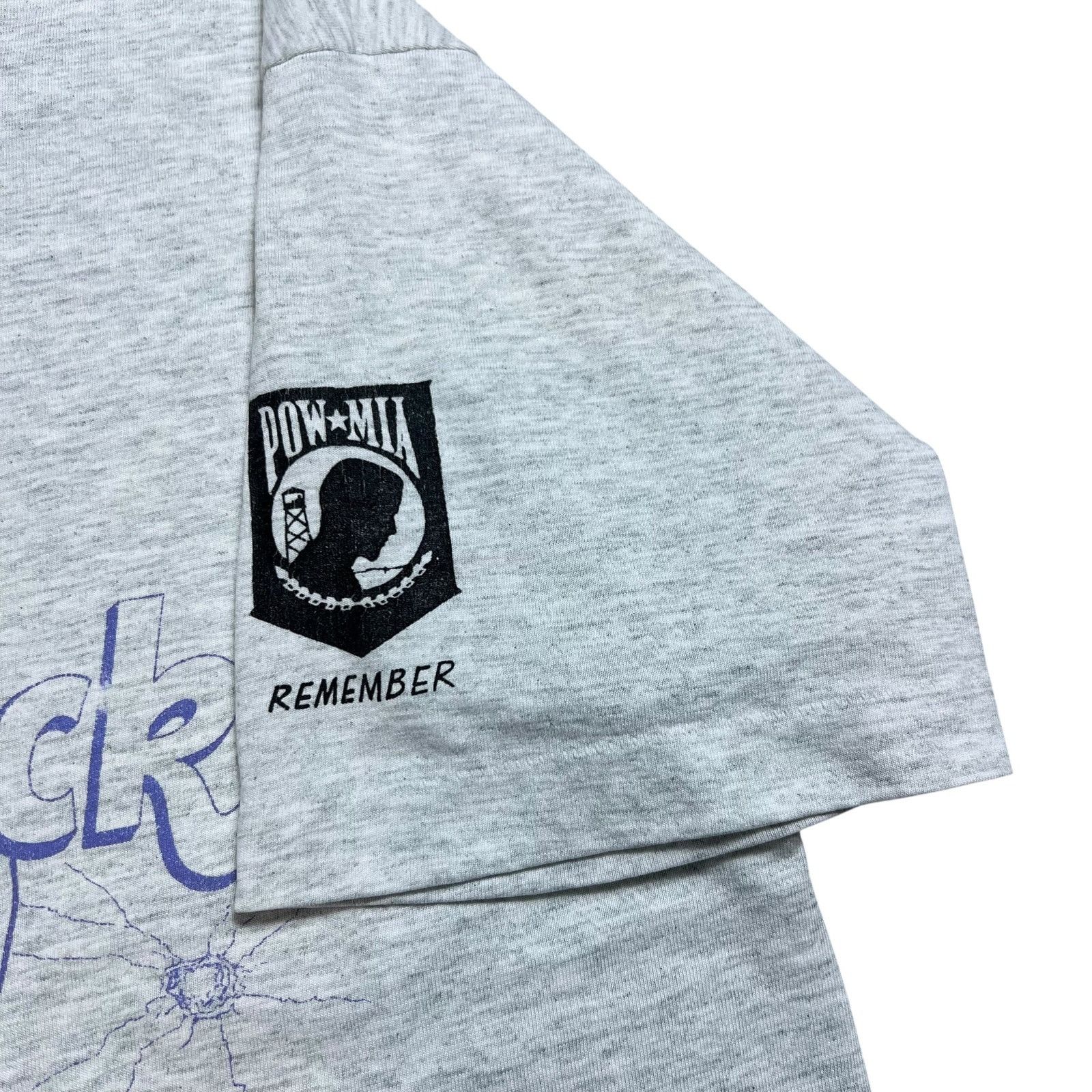 Fruit Of The Loom × Vintage Vintage 80s Hard Luck Cafe American Militarism tee (L) Size US L / EU 52-54 / 3 - 5 Thumbnail