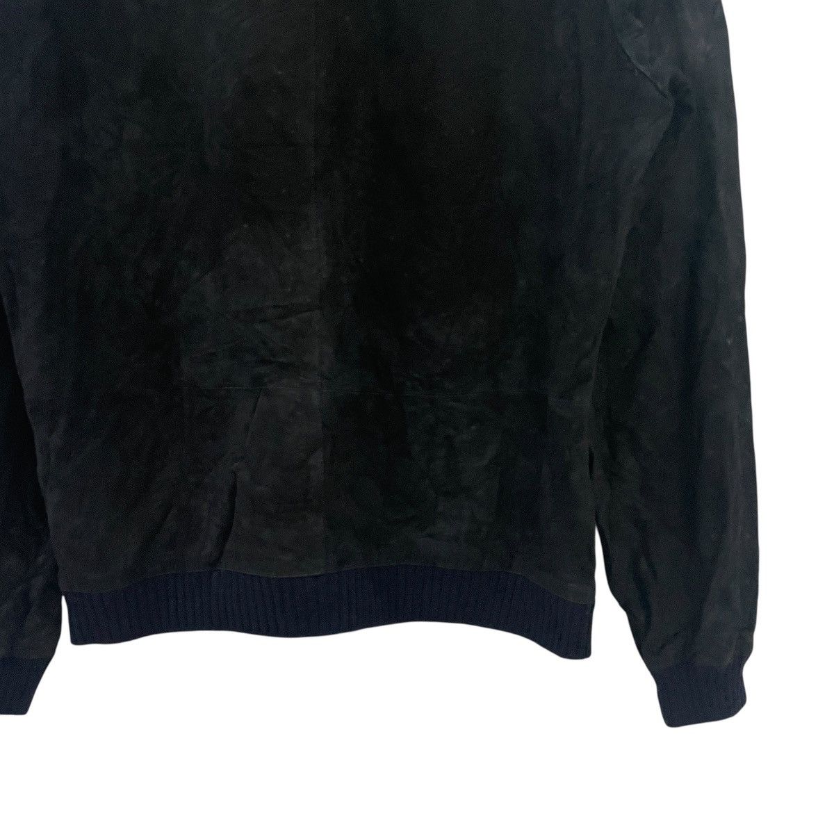 Jil Sander Vintage Jil Sander Pullover Crewneck Leather Sweatshirt Size US M / EU 48-50 / 2 - 11 Thumbnail