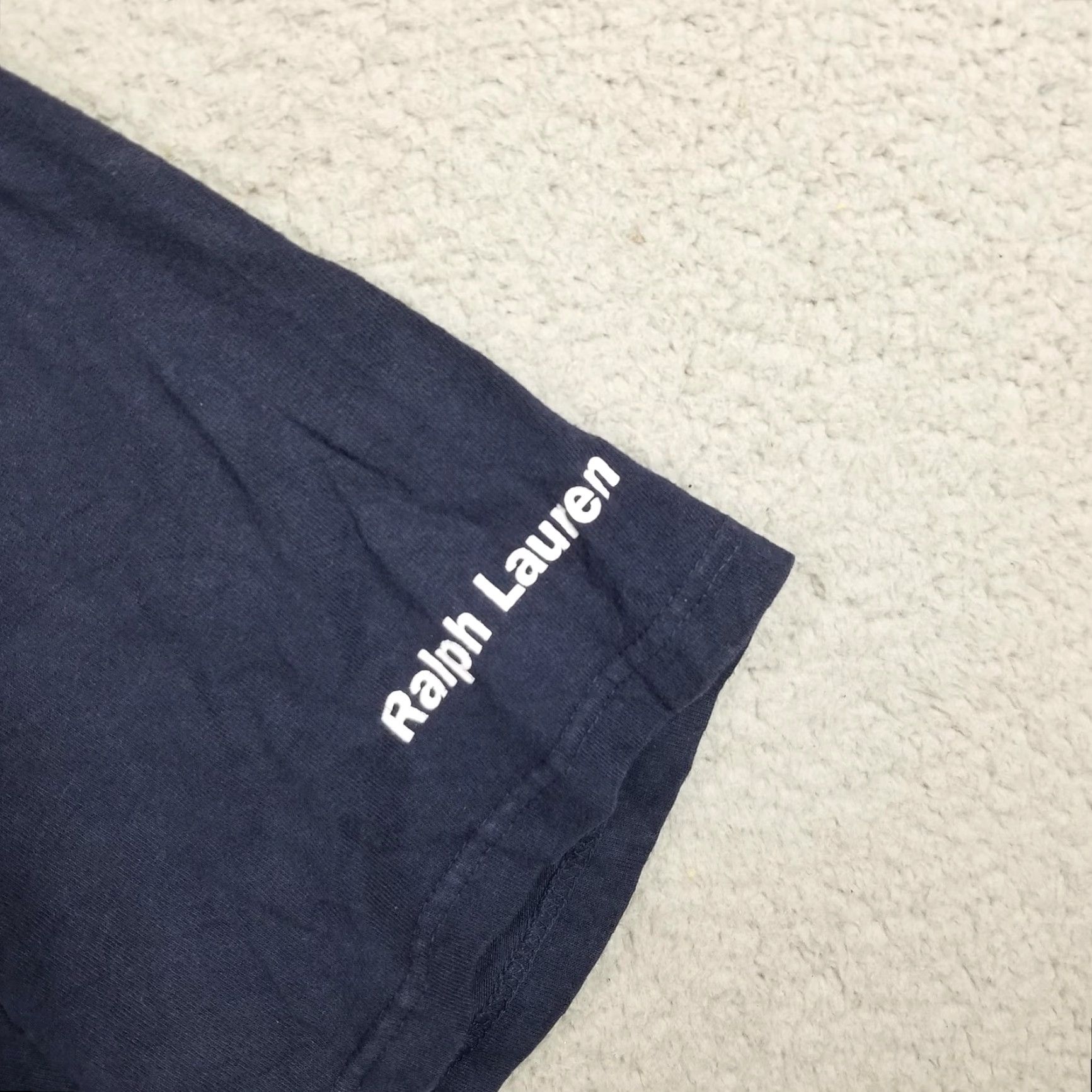 Ralph Lauren VINTAGE Polo Jeans Co. Ralph Lauren Shirt Mens Large Blue RL Logo Graphic T-Shirt Size US L / EU 52-54 / 3 - 3 Thumbnail