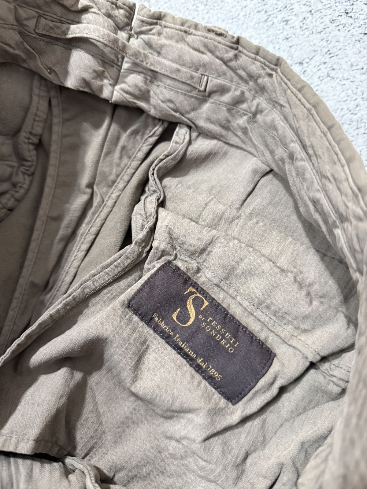 Suitsupply × Vintage Suitsupply Porto Novo Chino Trousers Pants Brown Men’s Size US 34 / EU 50 - 8 Thumbnail
