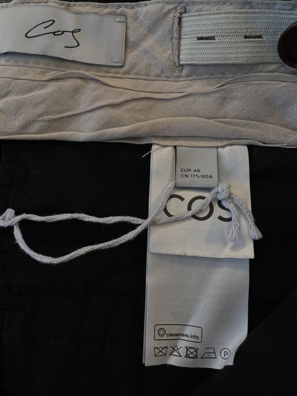 Cos COS SHAWL COLLAR WOOL BLAZER IT 48 M x FLARE TROUSERS EU 46 Size 38R - 9 Thumbnail