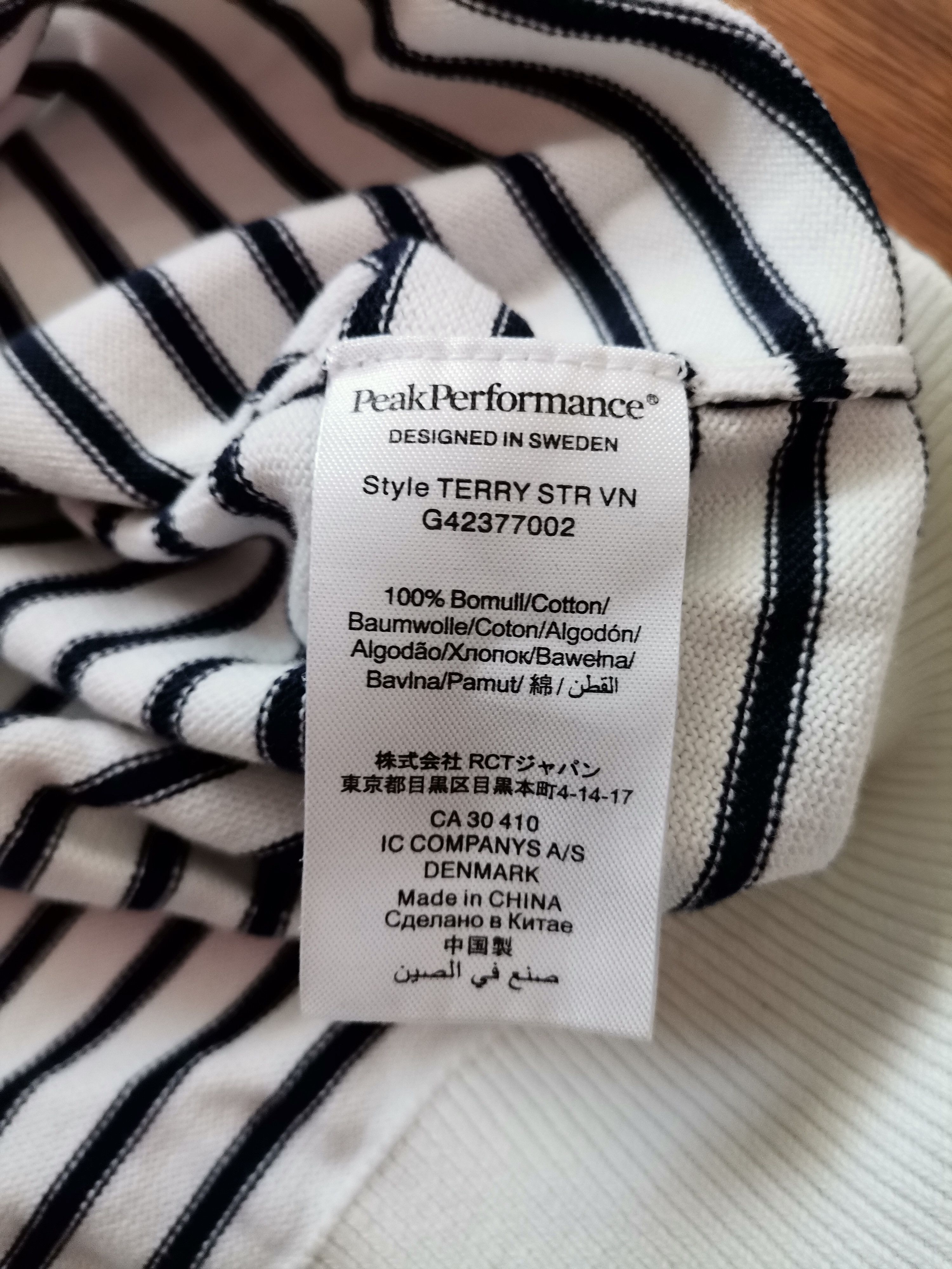 Peak Performance Peak Performance Striped Sweater Size US M / EU 48-50 / 2 - 4 Thumbnail