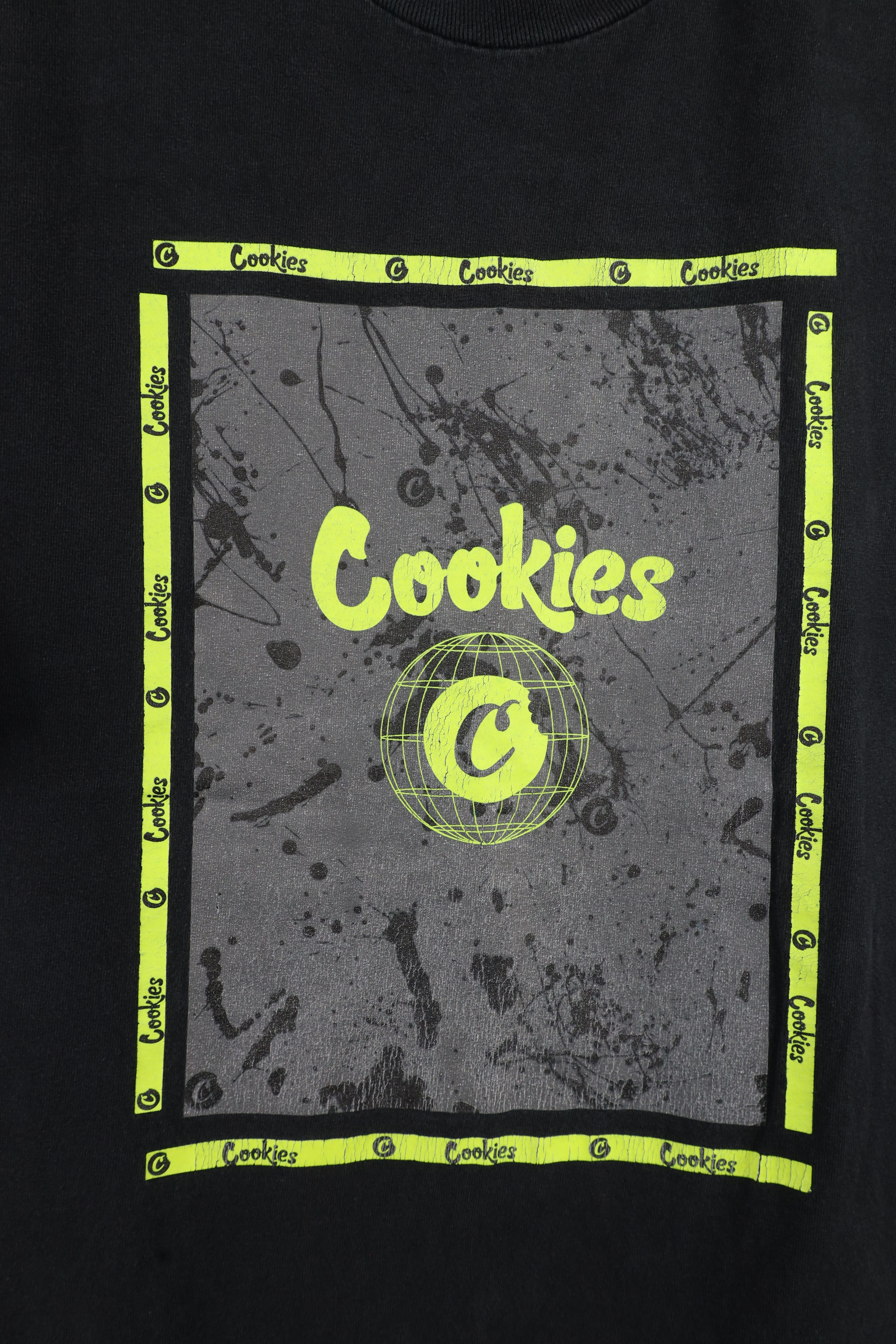 Vintage Vintage Cookies Skateboards Skateboarding T-Shirt Black Size US XL / EU 56 / 4 - 4 Thumbnail