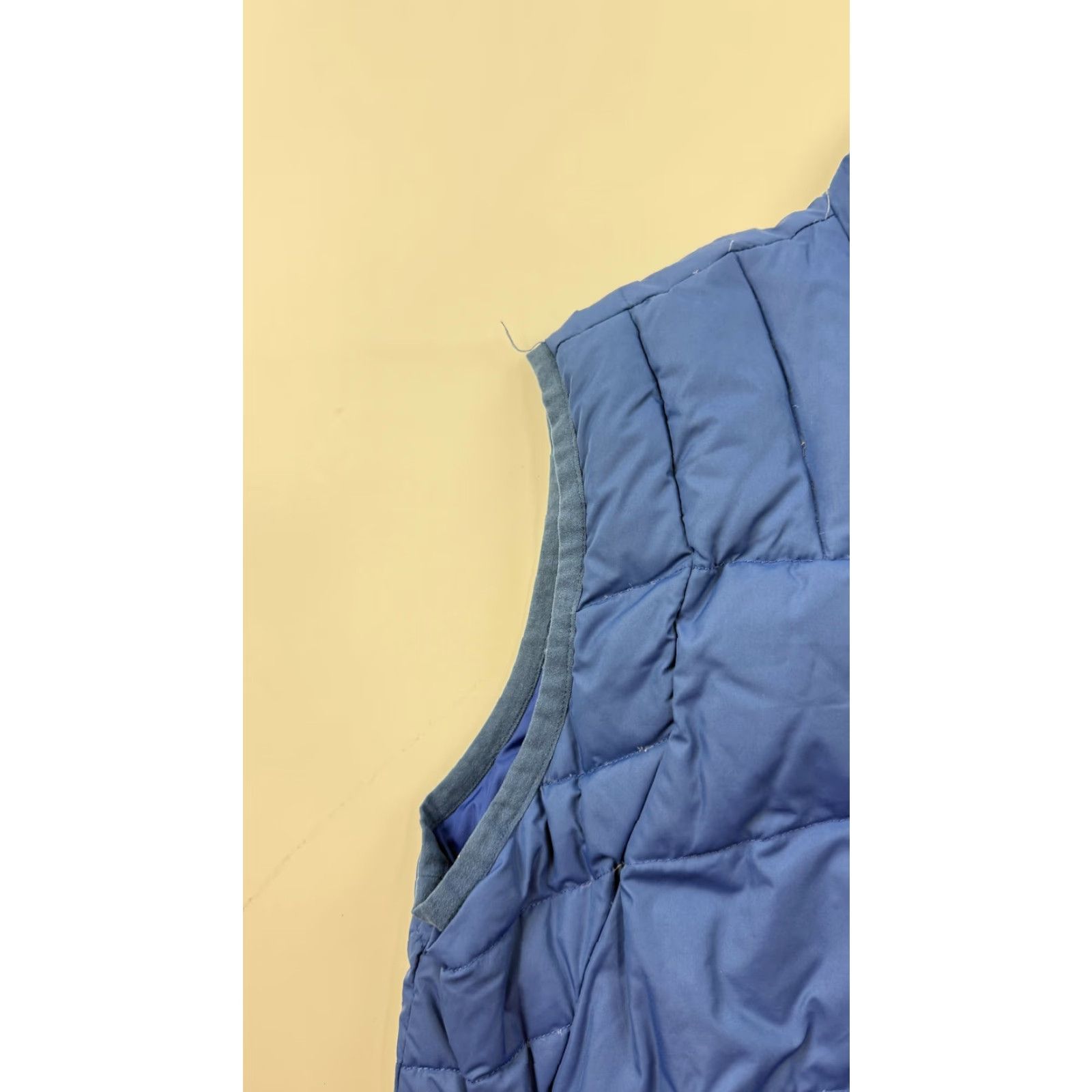 Cabela's Vest Mens Large Blue Premier Northern Goose Down Puffer 650 Fill Power