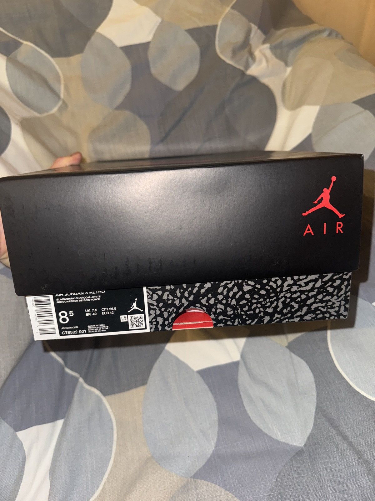 Jordan Brand Jordan 3 black cat Size US 8.5 / EU 41-42 - 6 Thumbnail