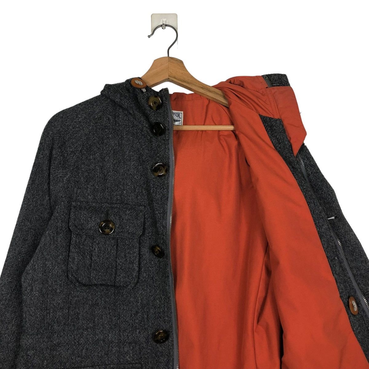 Japanese Brand 🔥VINTAGE BIKER JACKET BIG POCKET DUFFER PATENT ISSEY MIYAKE Size US M / EU 48-50 / 2 - 15 Thumbnail