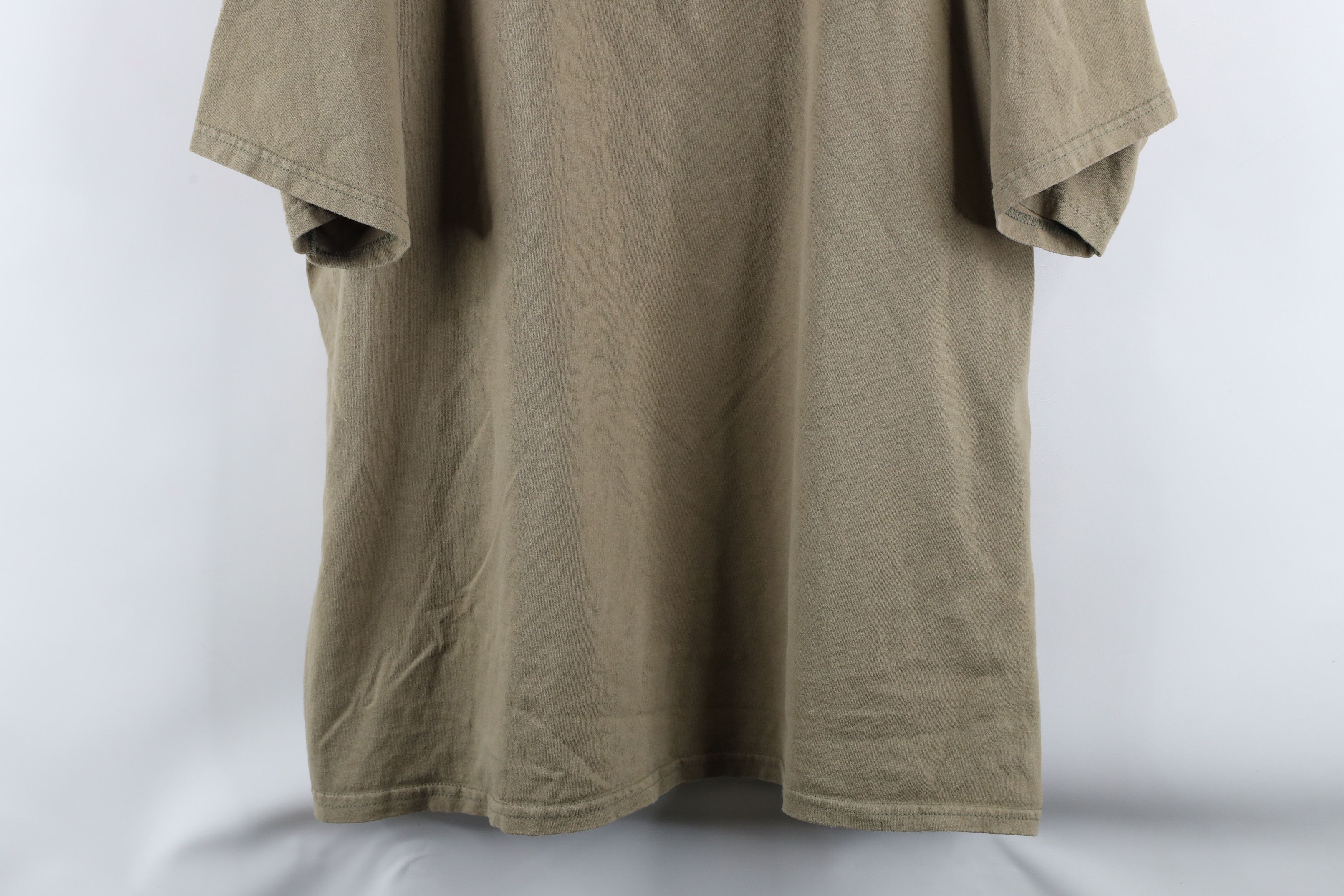 Vintage Vintage Military Murphys Laws of Combat T-Shirt Drab Green Size US XXL / EU 58 / 5 - 3 Thumbnail