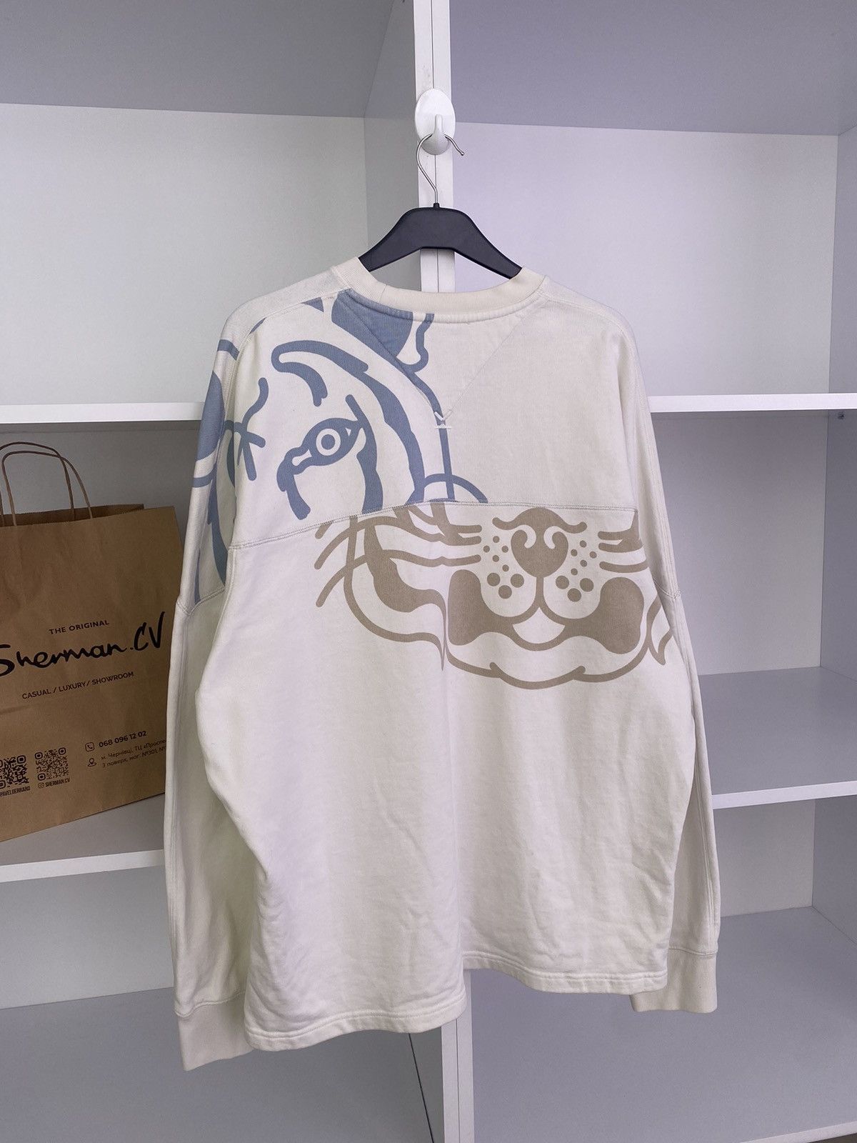 Designer × Kenzo × Vintage Vintage Kenzo Streetwear Sweatshirt Size US L / EU 52-54 / 3 - 12 Thumbnail