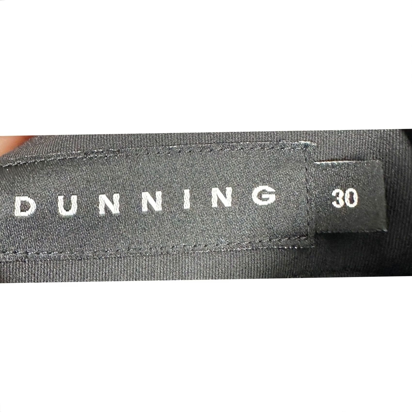 Vintage Dunning Shorts Mens 30 Black Performance Golf Chino Flat Front Stretch Pockets Size US 30 / EU 46 - 3 Thumbnail