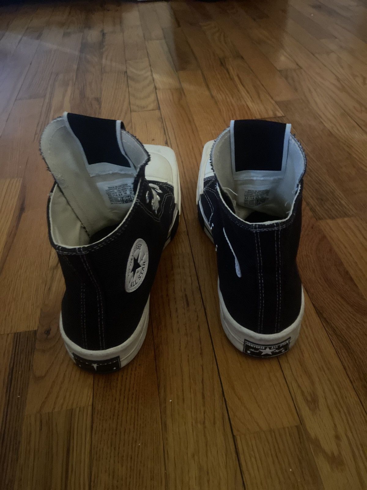 Converse × Rick Owens × Rick Owens Drkshdw Hi-top rick owen drkshdw x converse Size US 9.5 / EU 42-43 - 4 Thumbnail