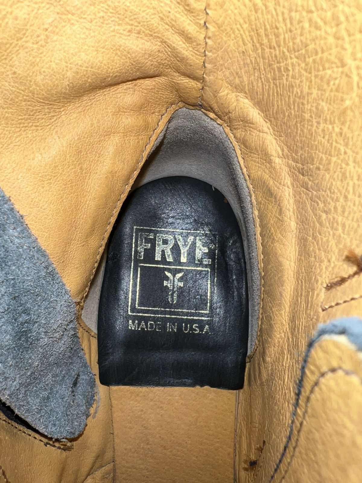 Frye Frye Sabrina Double Buckle Fatigue Leather Made In USA Boots Size US 9.5 / IT 39.5 - 14 Thumbnail