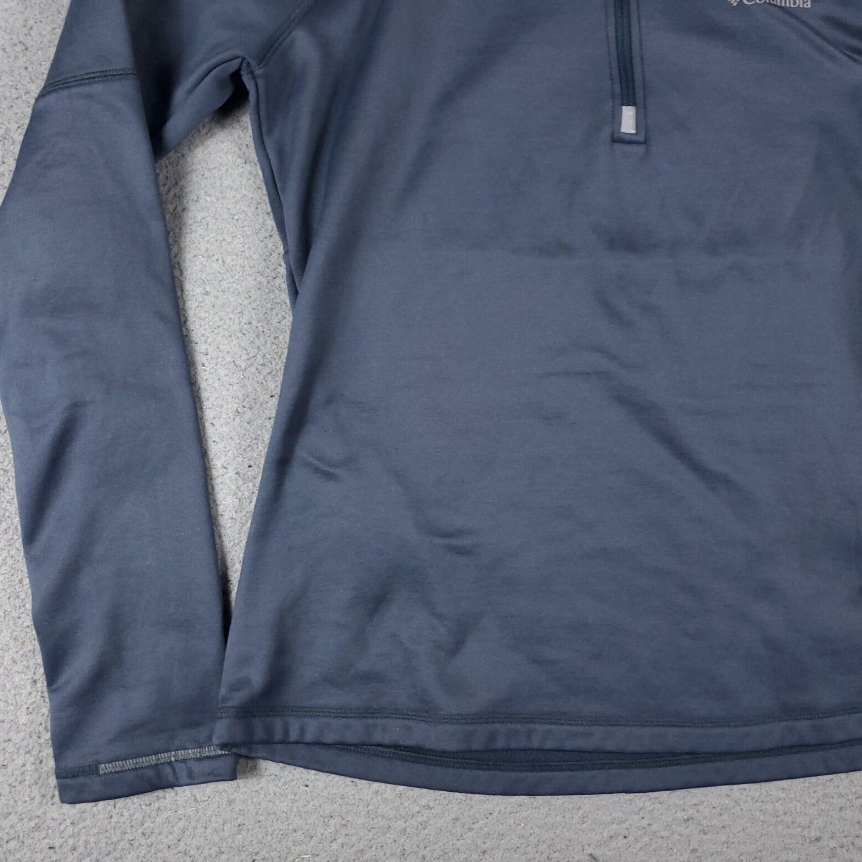 Vintage Columbia Sweater Womens Size Medium Gray 1/2 Zip Pullover Size M / US 6-8 / IT 42-44 - 4 Thumbnail