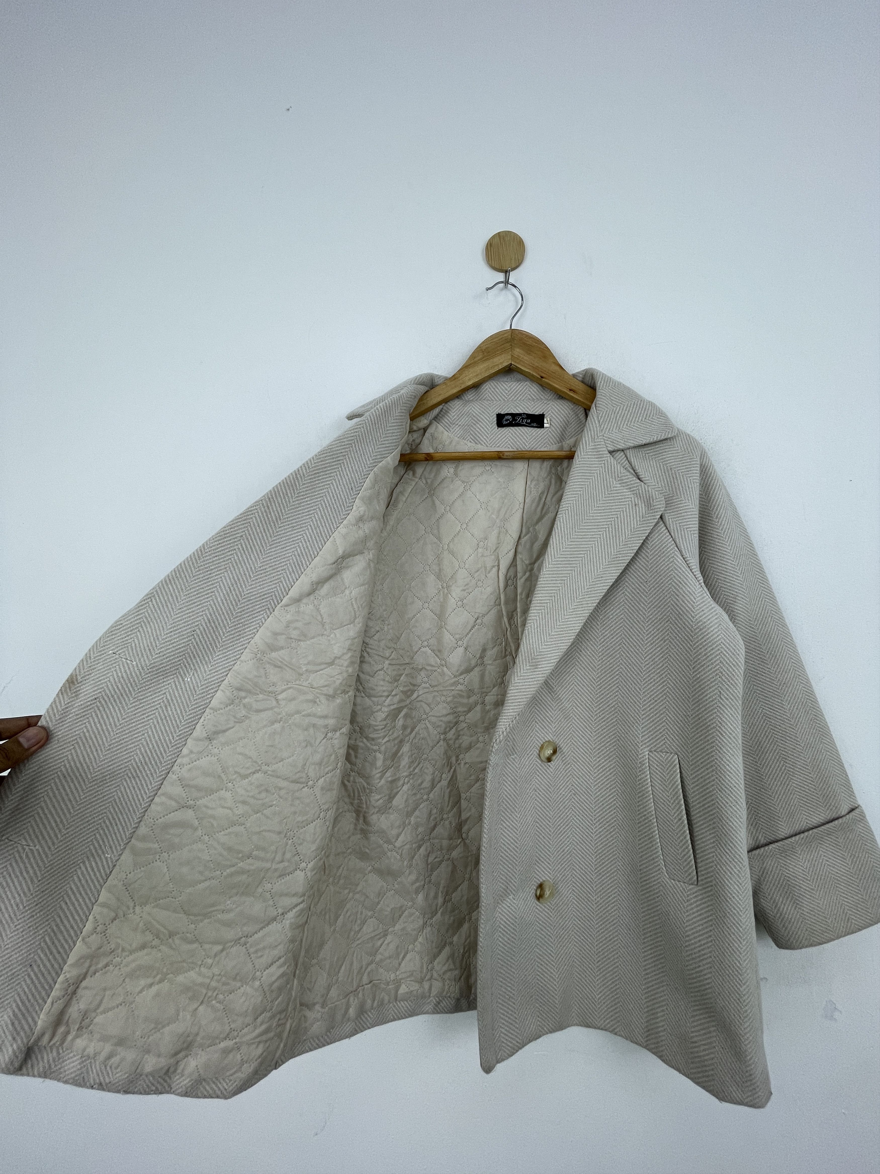 Japanese Brand Vintage Japanese Brand Double Breasted Wool JA0079 Jacket Size US XL / EU 56 / 4 - 7 Thumbnail