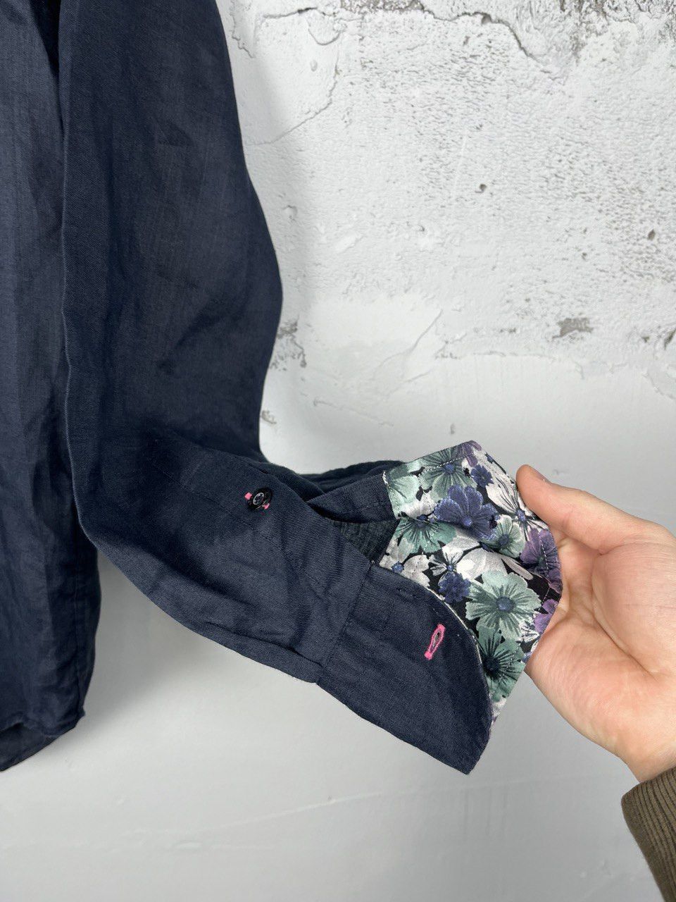 Paul Smith Paul Smith London Shirt Made In Italy Navy Size US M / EU 48-50 / 2 - 3 Thumbnail