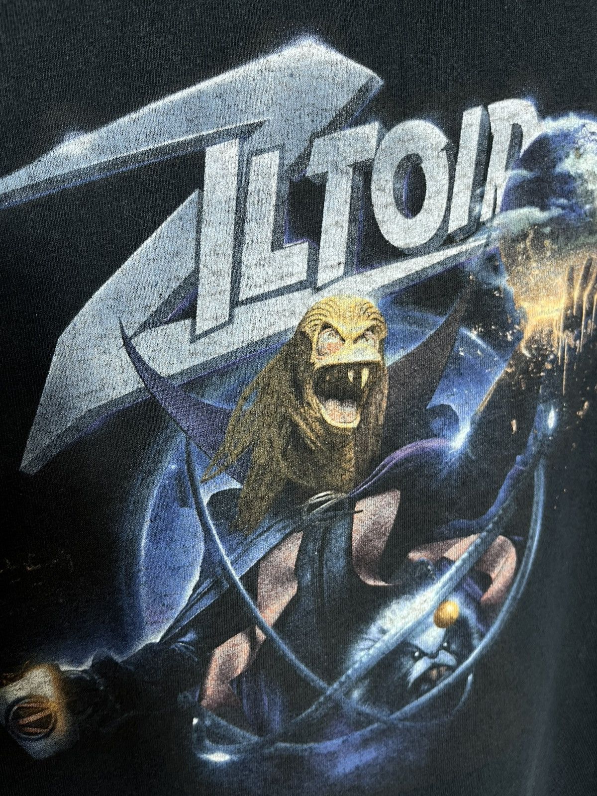 Gildan Vintage 2007 Devin Townsend Ziltoid The Omniscent Shirt Mens Size US XL / EU 56 / 4 - 2 Thumbnail