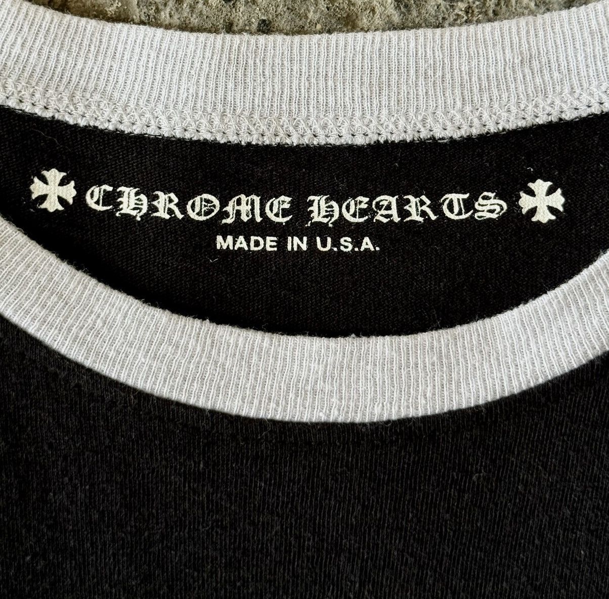 Chrome Hearts Chrome Hearts - Roller Skate - Ringer Tee Size US M / EU 48-50 / 2 - 7 Thumbnail