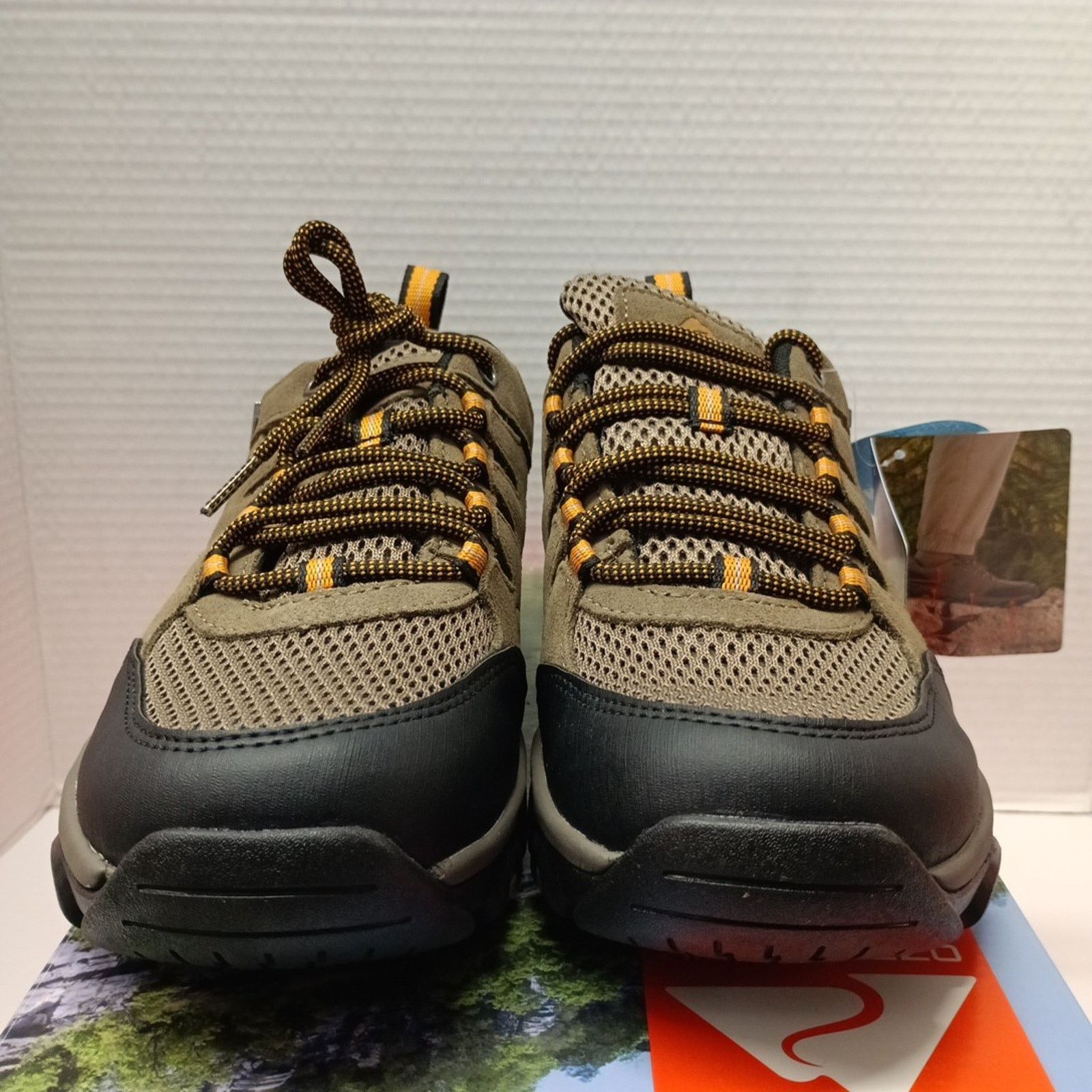 Other Ozark Trail Mens Hiking Shoes Size 7 Low Hiker Taupe Leather Size US 7 / EU 40 - 2 Thumbnail