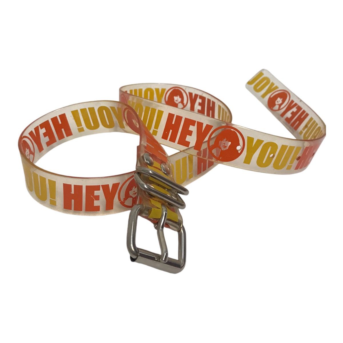 Hysteric Glamour × Japanese Brand × Vintage Hysteric Glamour Hei! You Full Print Belt 1x39 Size ONE SIZE - 1 Thumbnail