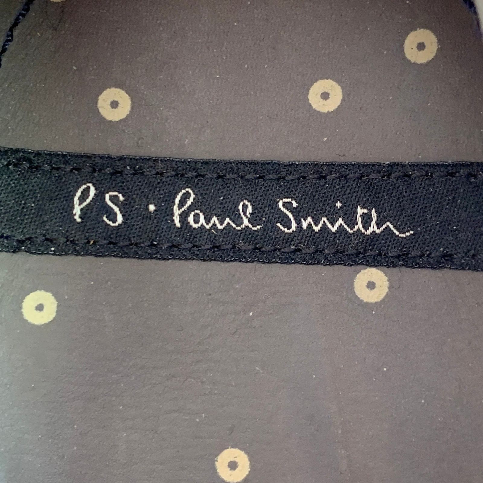 Paul Smith Size 8 Panorama Tan Perforated Leather Wingtip Lace-Up Shoes Size US 8 / EU 41 - 7 Thumbnail