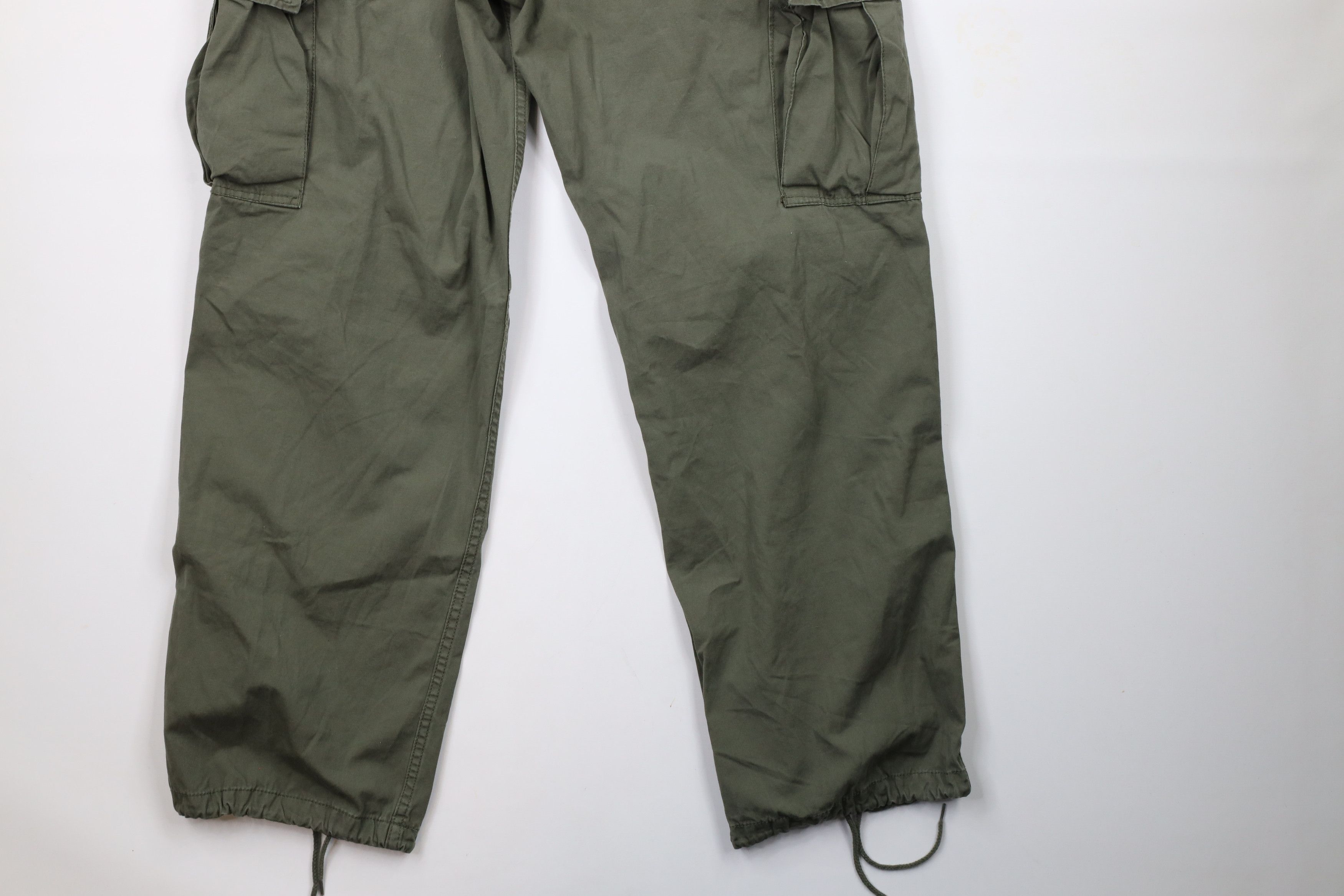 Vintage Vintage 90s German Military Fly Tropical Combat Cargo Pants Size US 36 / EU 52 - 15 Thumbnail