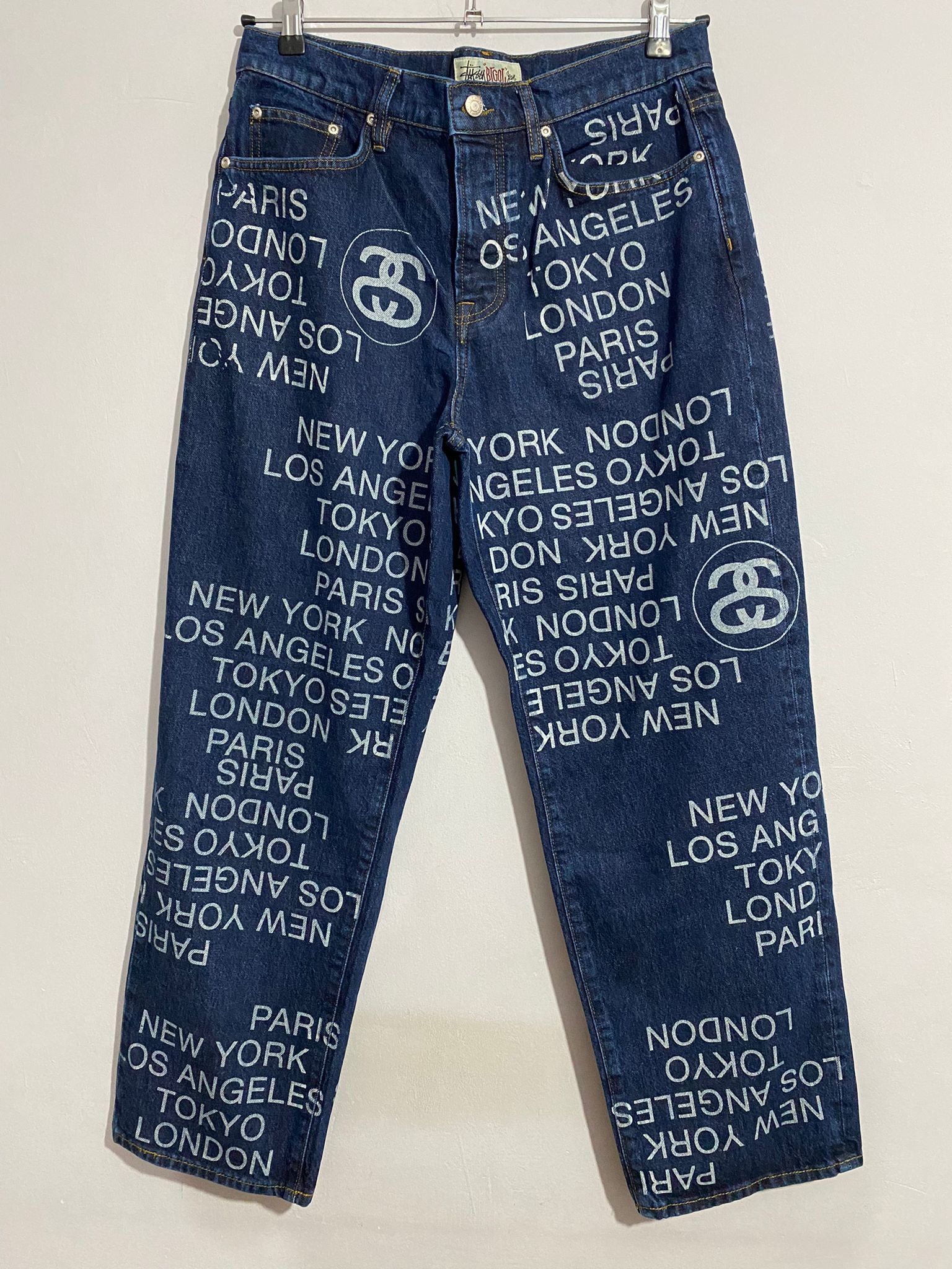 Stussy Big Ol' Denim City Link Jean | Grailed