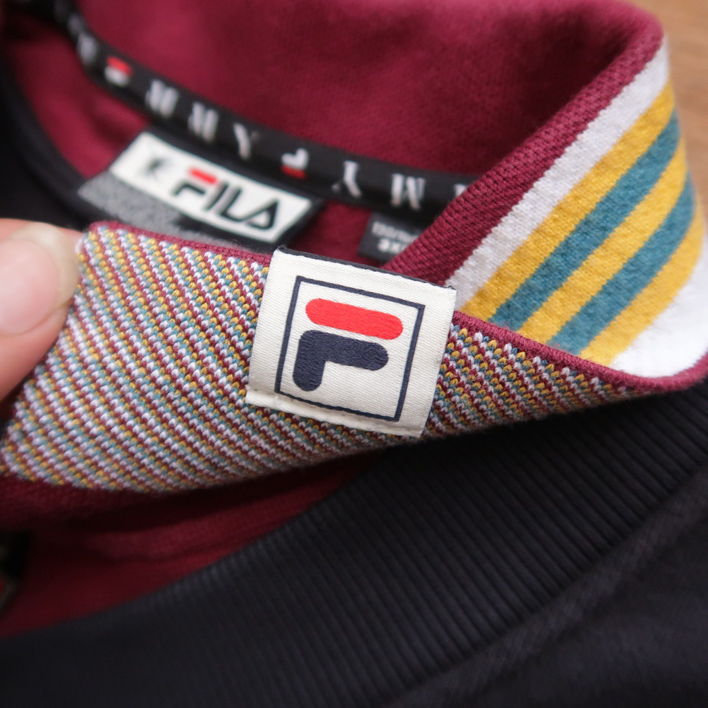 Fila × Maison MIHARA YASUHIRO Maison Mihara Yasuhiro Rugby Heavyweight Sweatshirt Size US L / EU 52-54 / 3 - 7 Thumbnail