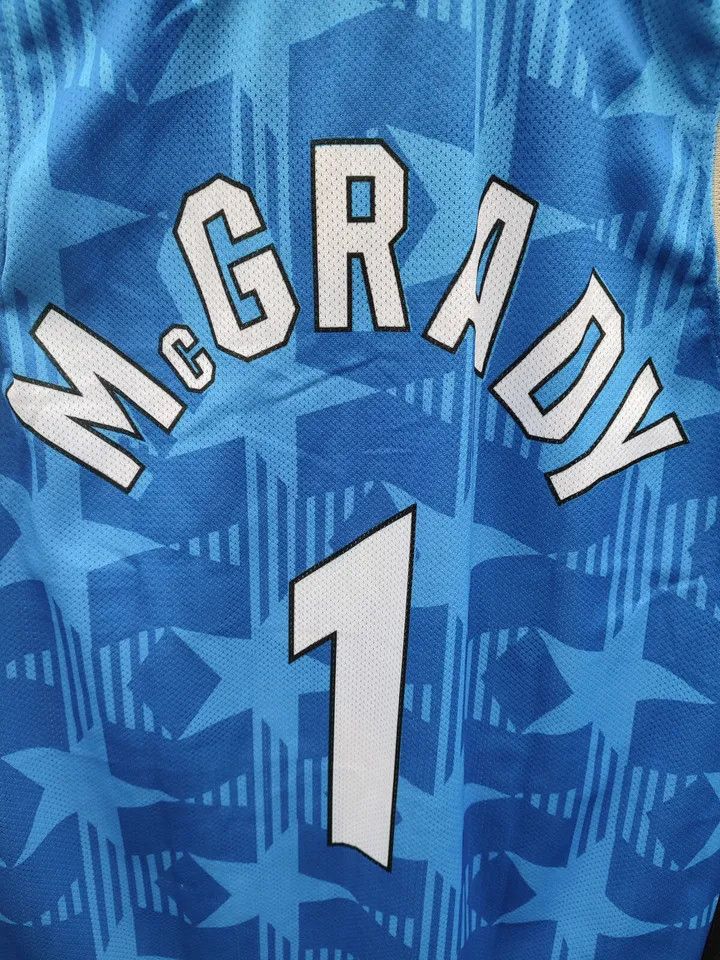 NBA Orlando Magic 2000 NBA #1 Tracy McGrady jersey Champion Size US M / EU 48-50 / 2 - 11 Thumbnail