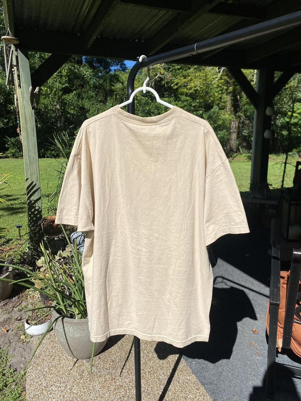 Jimi Hendrix 2004 Authentic Jimi Hendrix Velvet Cream Graphic Tee XXL Size US XXL / EU 58 / 5 - 6 Thumbnail