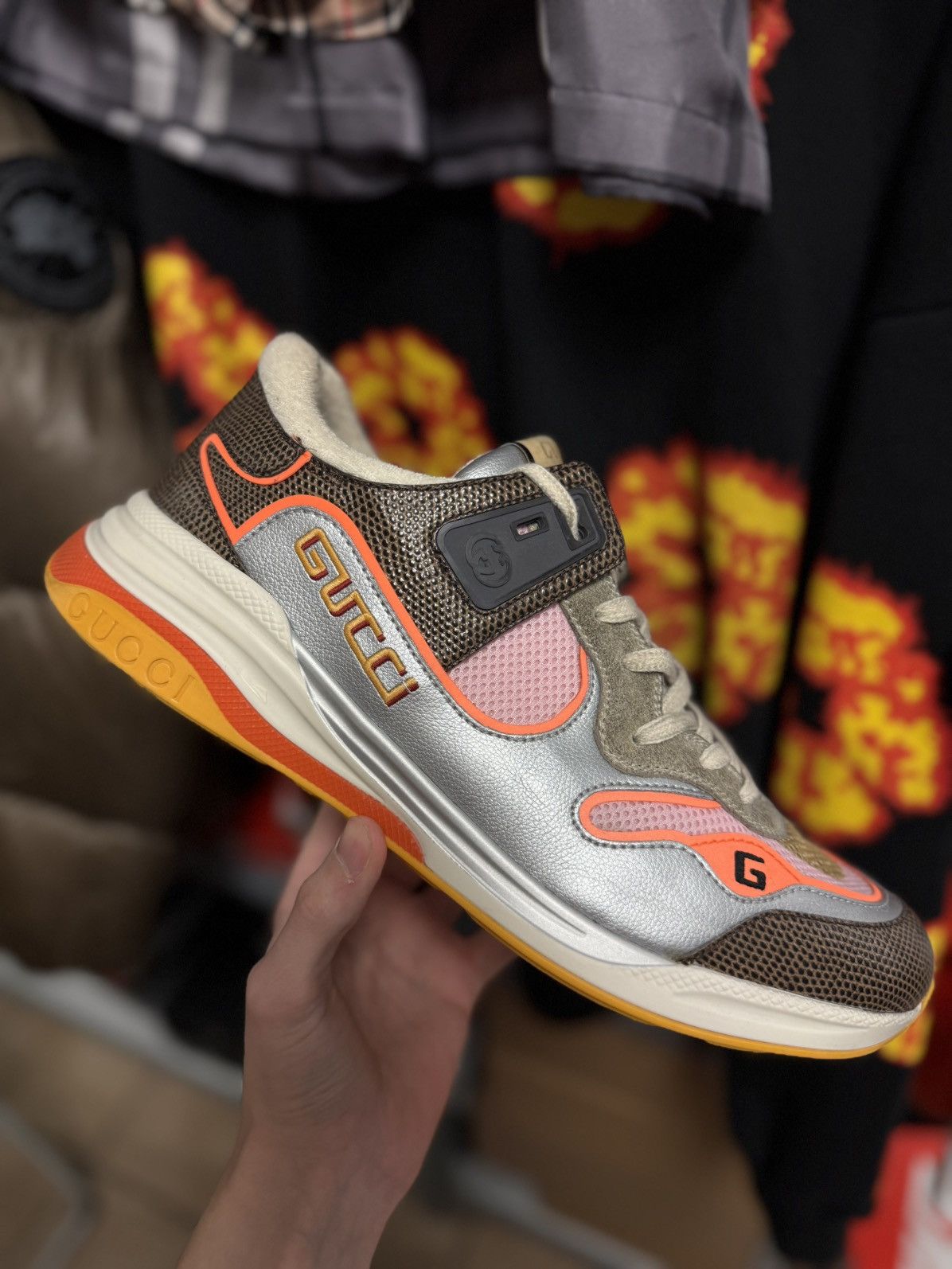 Gucci Gucci Men’s Shoes Ultrapace Size 12G/12.5US Clean Size US 12.5 / EU 45-46 - 10 Thumbnail