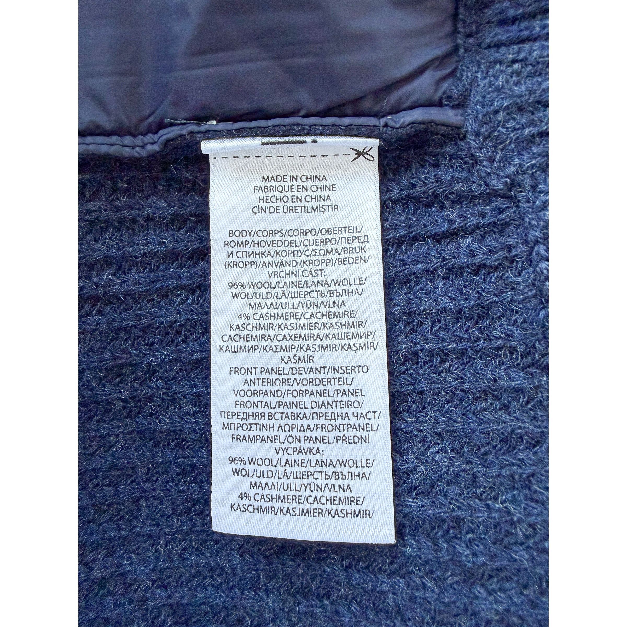 Polo Ralph Lauren Ralph Lauren Polo Shawl Navy Wool Cardigan Size US XS / EU 42 / 0 - 9 Thumbnail