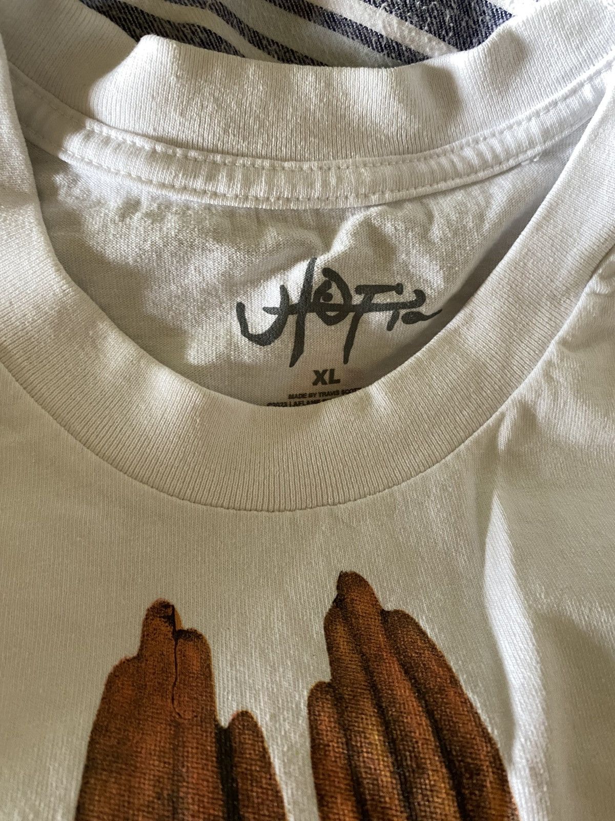 Travis Scott Unreleased Utopia Tshirt Size US XL / EU 56 / 4 - 3 Thumbnail