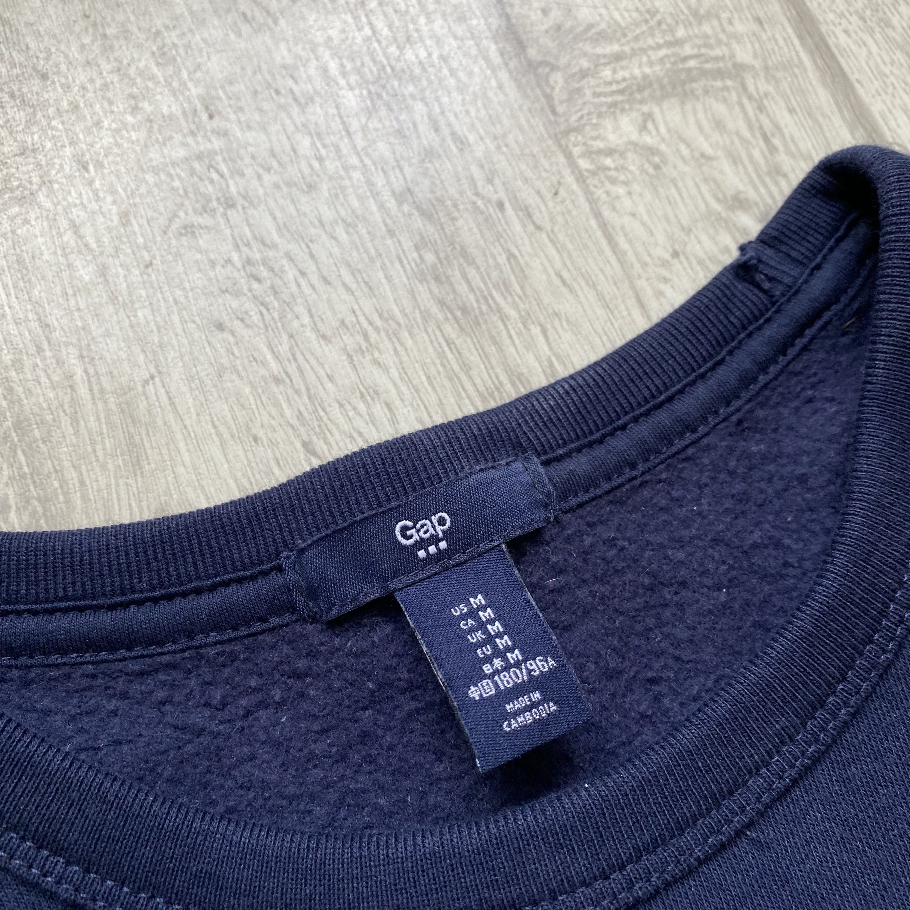 Gap Essential GAP originals sweatshirt center logo Size US M / EU 48-50 / 2 - 5 Thumbnail