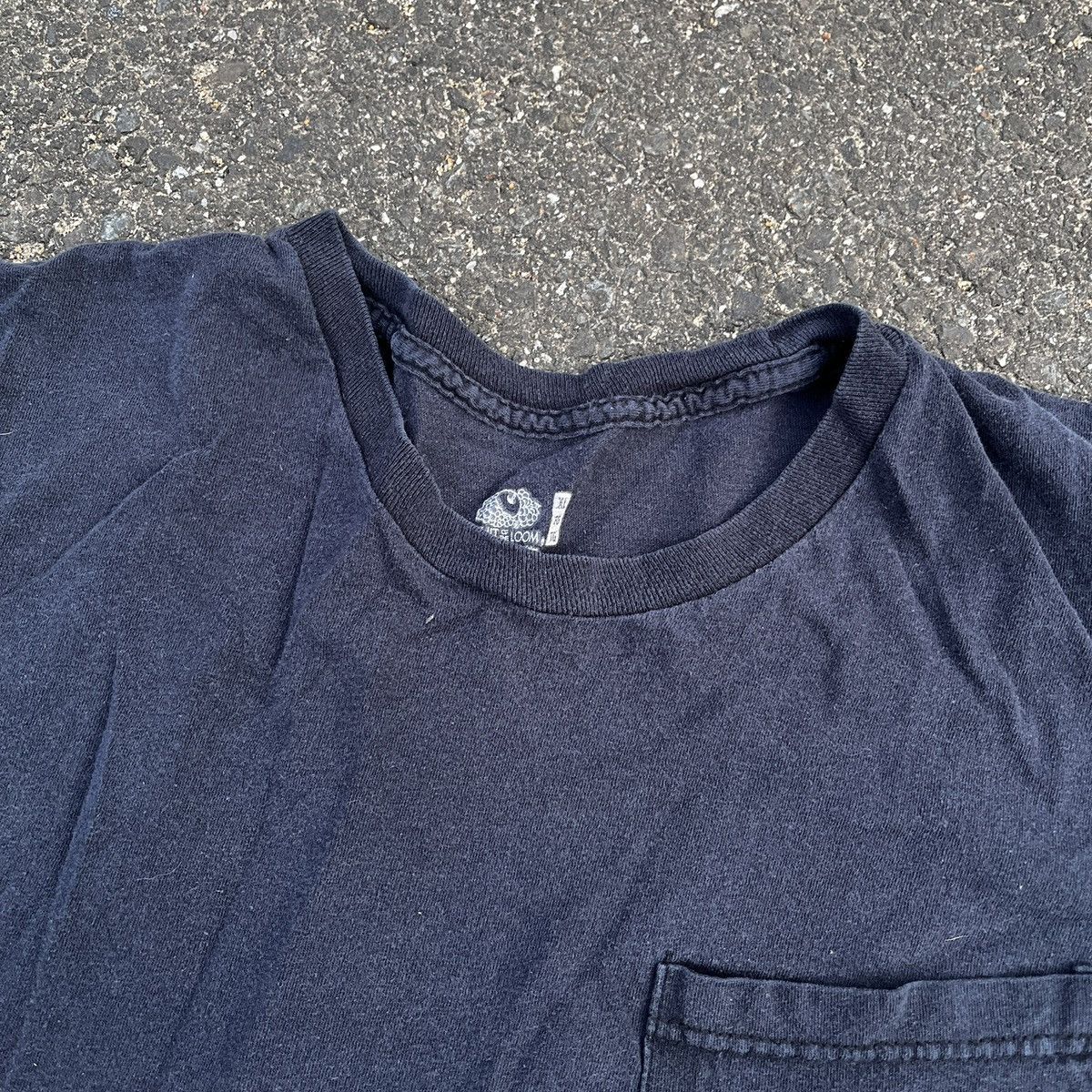 Other Vintage Faded Black Pocket T-Shirt XL Skater Grunge Size US XL / EU 56 / 4 - 2 Thumbnail