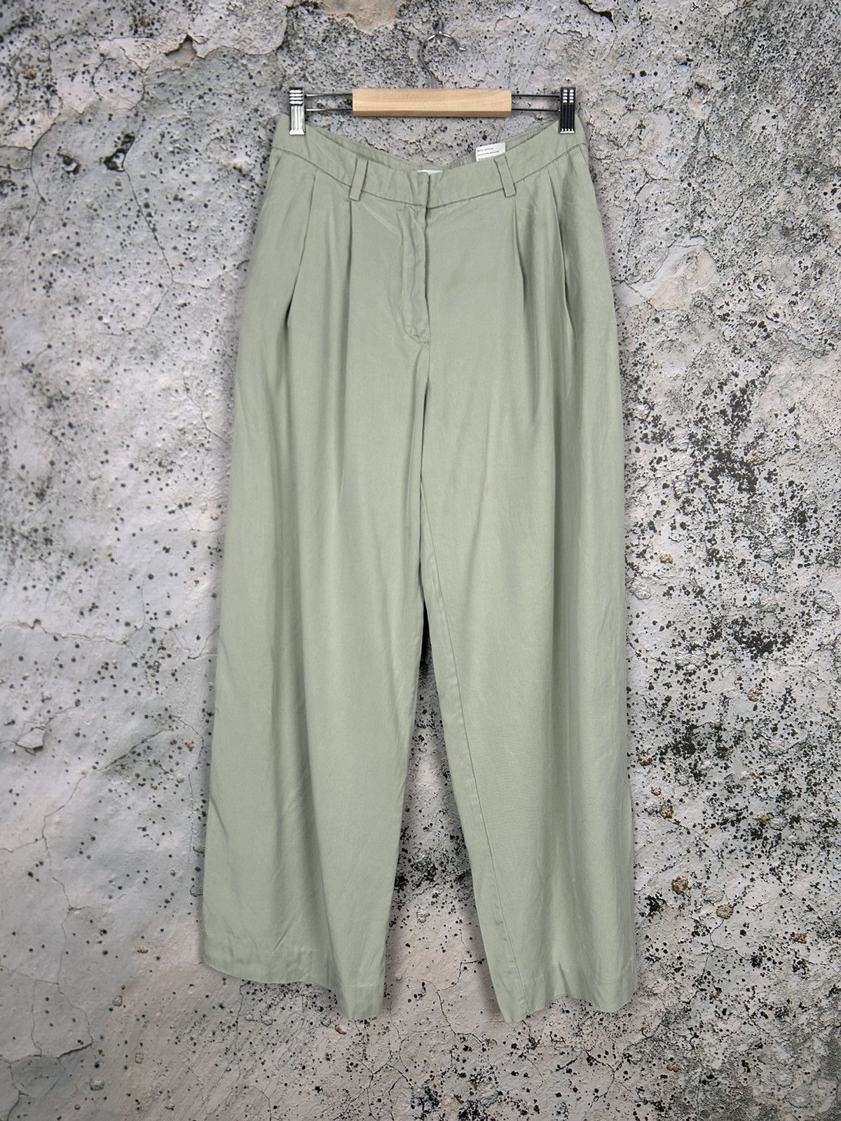 Vintage × Weekday Weekday Brady Trousers Lyocell Light Avant Garde Pants Size US 30 / EU 46 - 1 Thumbnail