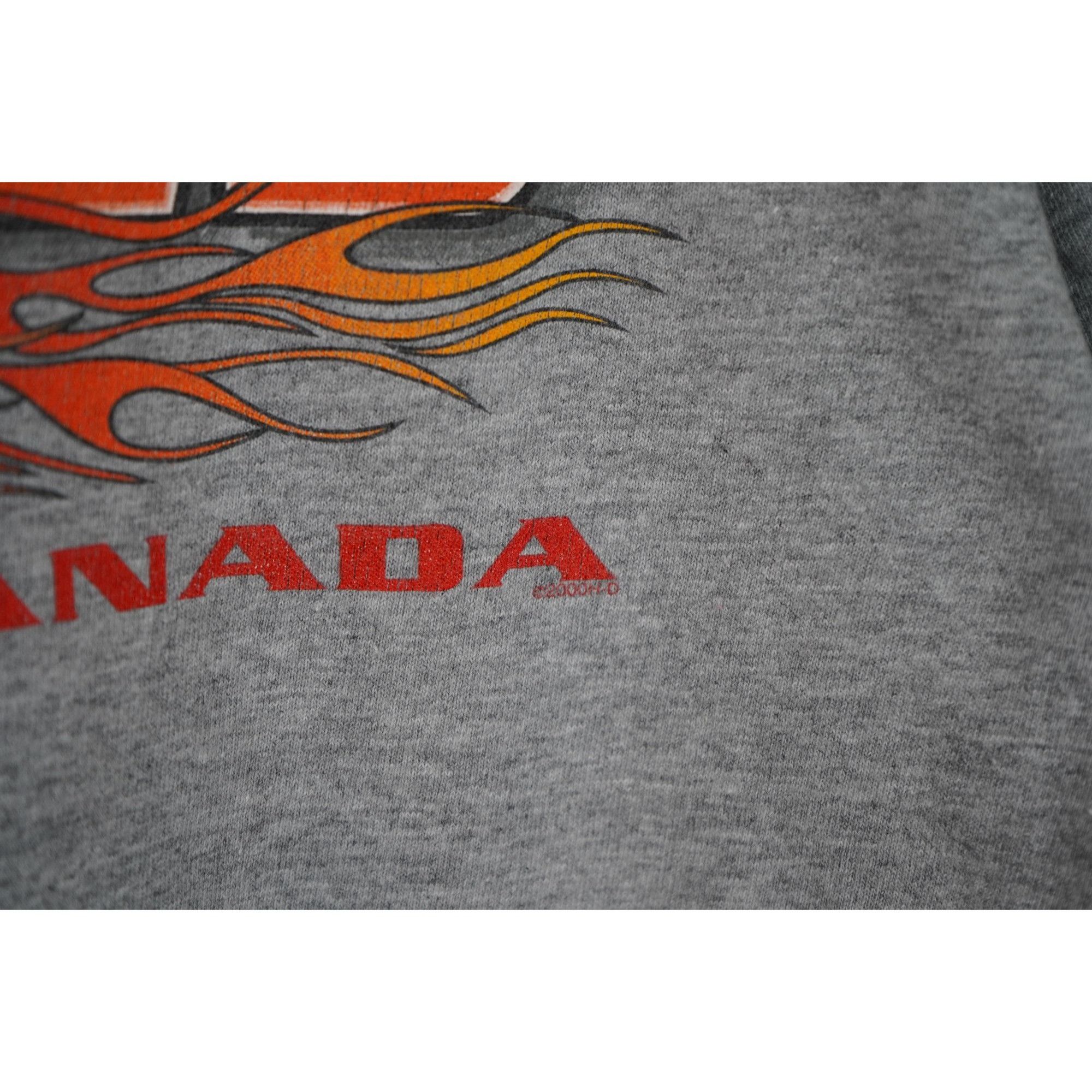Harley Davidson × Vintage Vintage Harley Davidson T-shirt Grey Men's M #446 Size US M / EU 48-50 / 2 - 6 Thumbnail