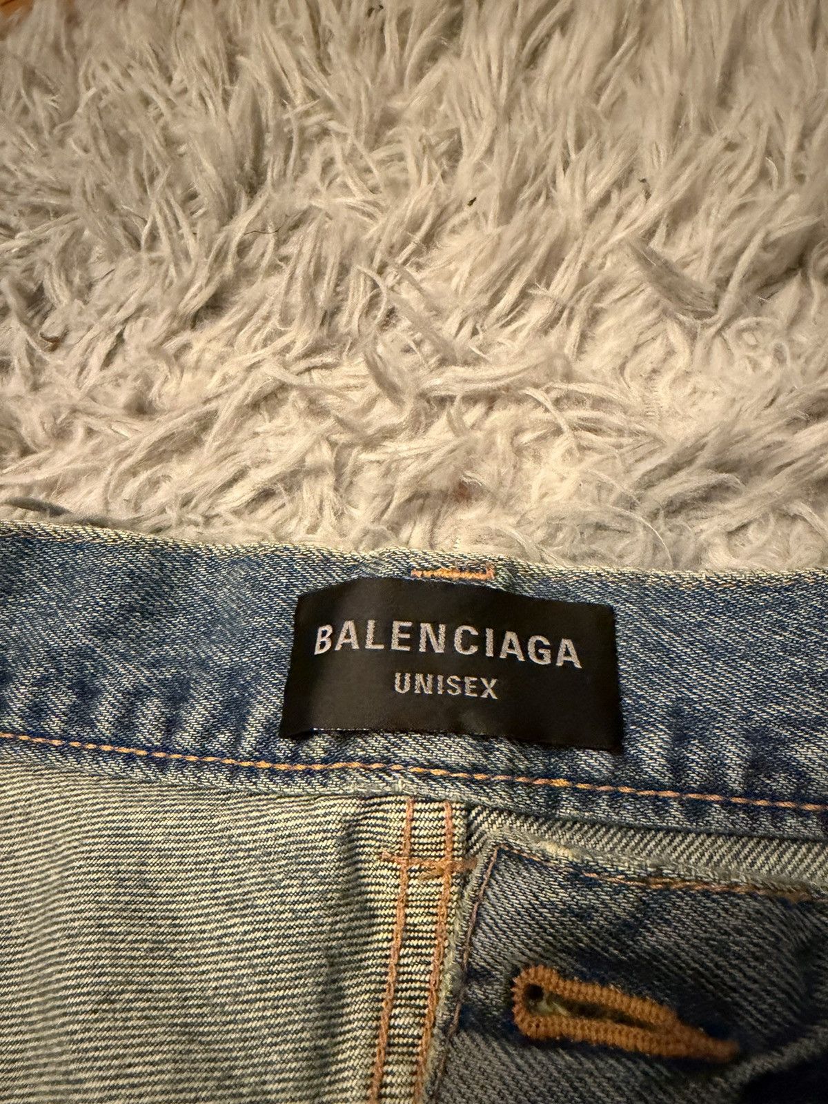 Balenciaga wide jeans Size US 34 / EU 50 - 2 Thumbnail